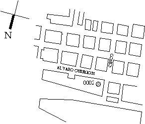 Croquis de localización, 1986.