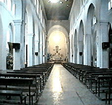 Vista hacia el presbiterio, 1993.