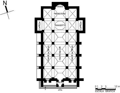 Planta arquitect&oacute;nica, 1989.