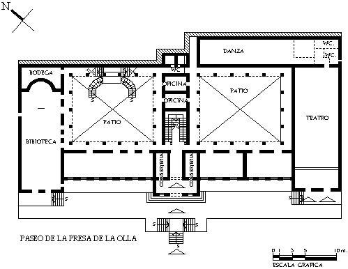 Planta arquitectónica, 1988.