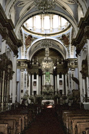 Detalle interior del templo, 2005.