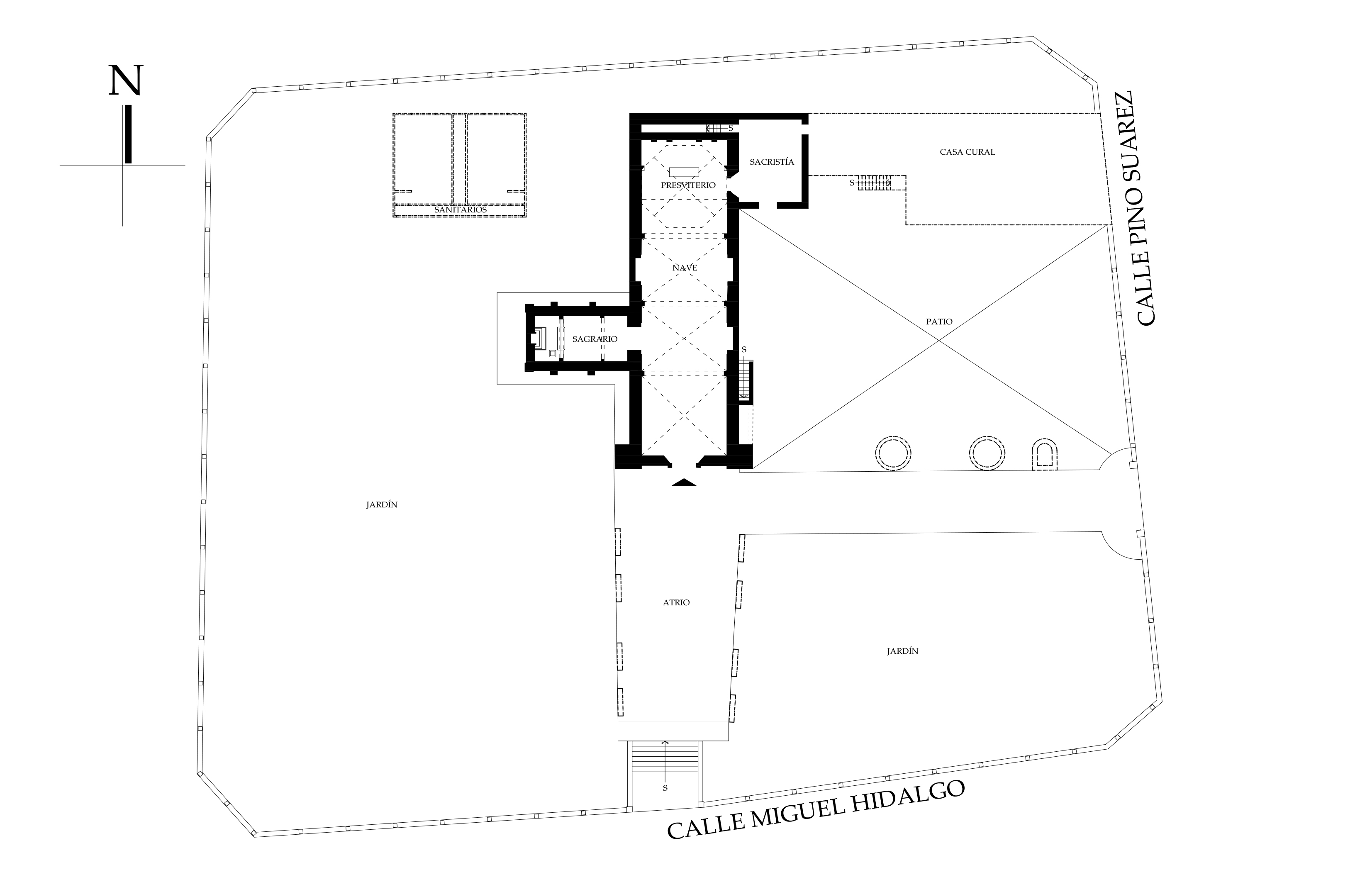 Planta arquitect&oacute;nica del conjunto, 2017.