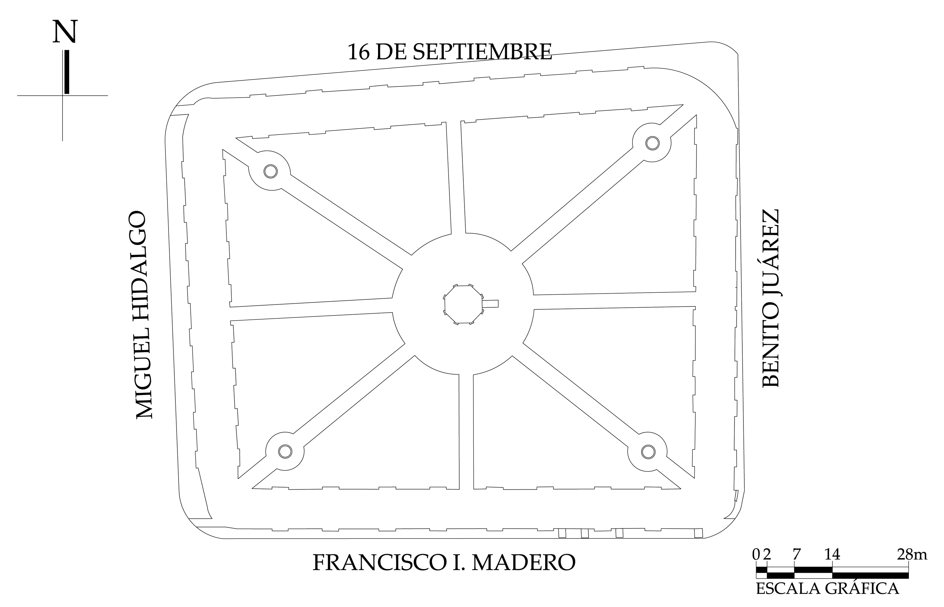 Planta arquitectónica, 2016.