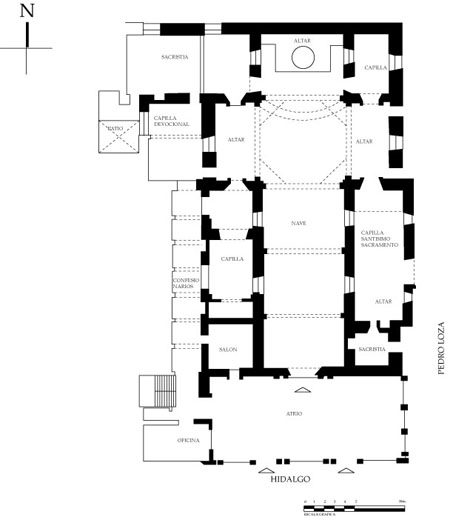 Levantamiento arquitect&oacute;nico, 2005.