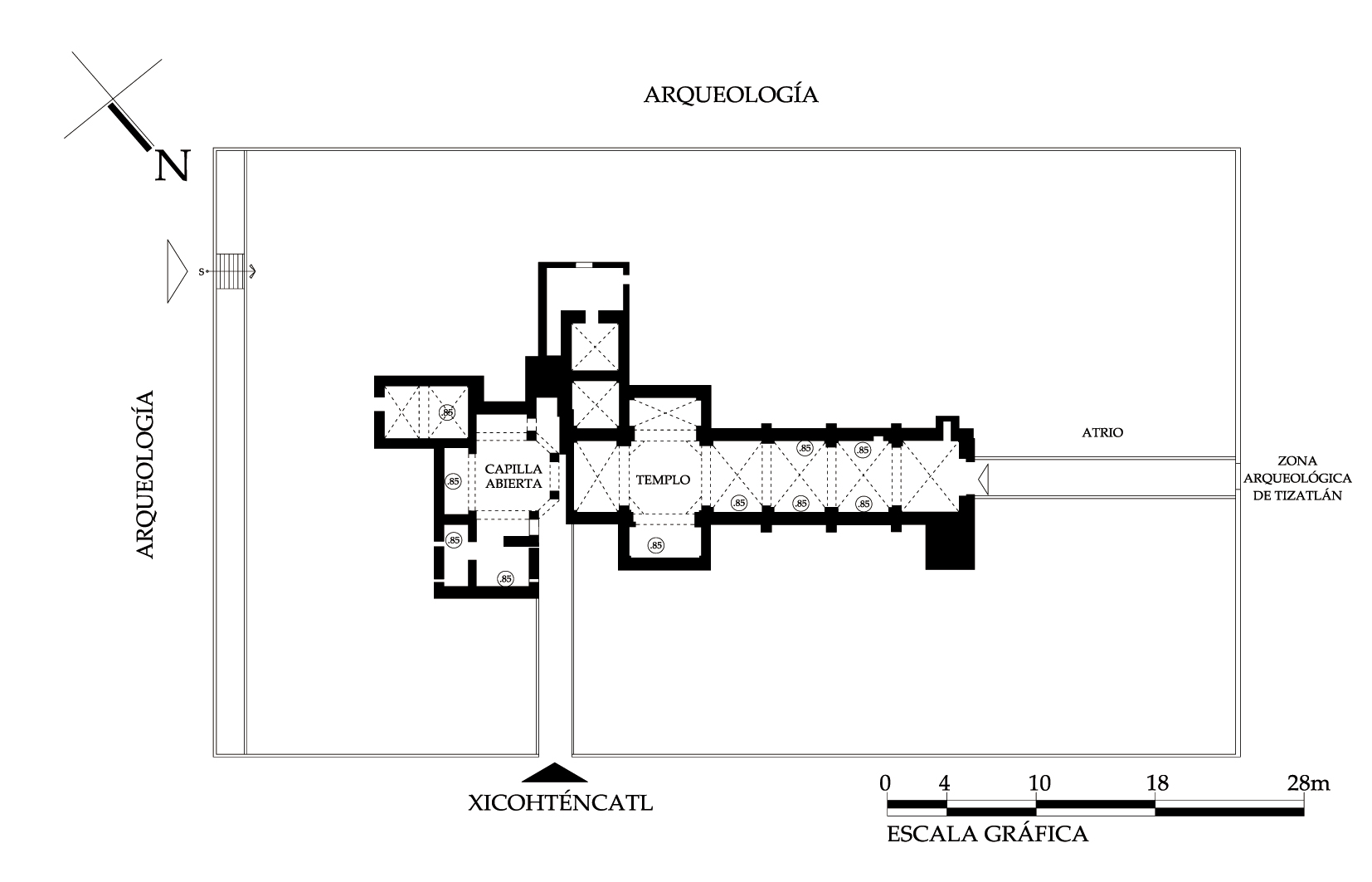 Planta arquitect&oacute;nica, 2019.