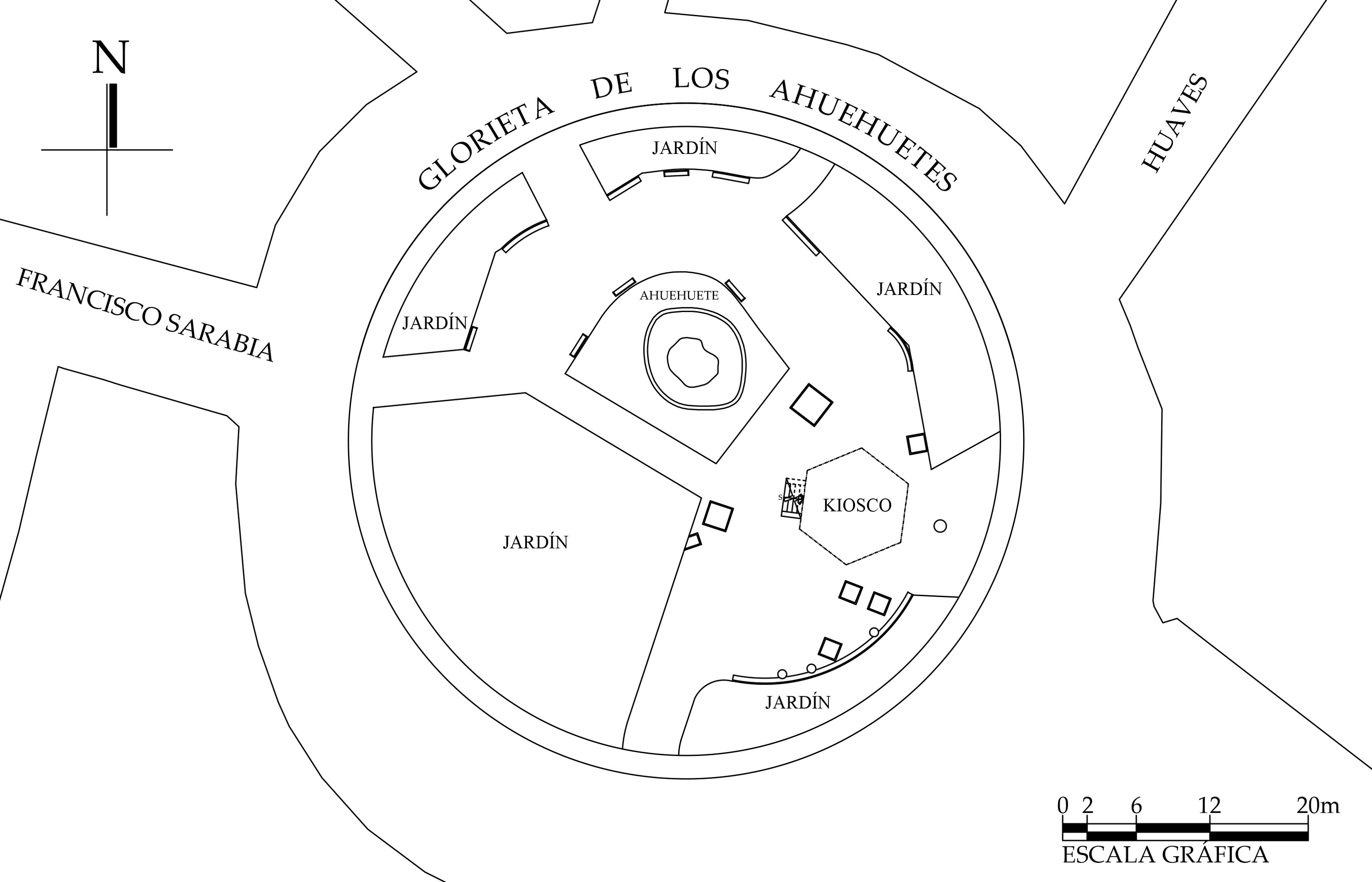 Planta arquitectónica, 2014.