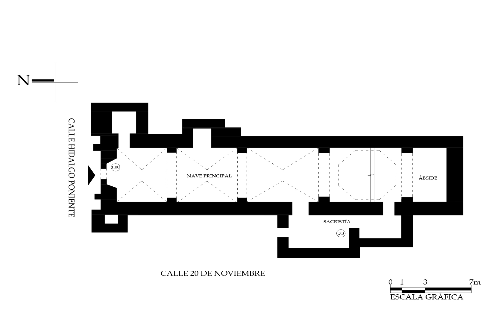 Planta arquitectónica, 2018.