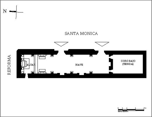 Levantamiento arquitect&oacute;nico, 2005.