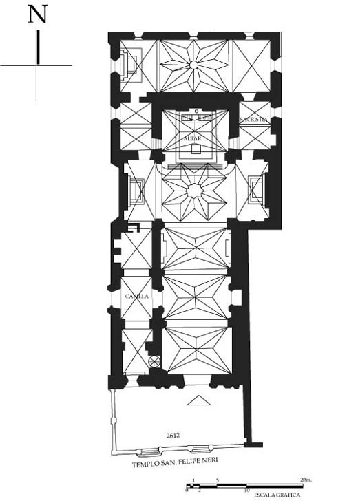 Levantamiento arquitect&oacute;nico, 2005.