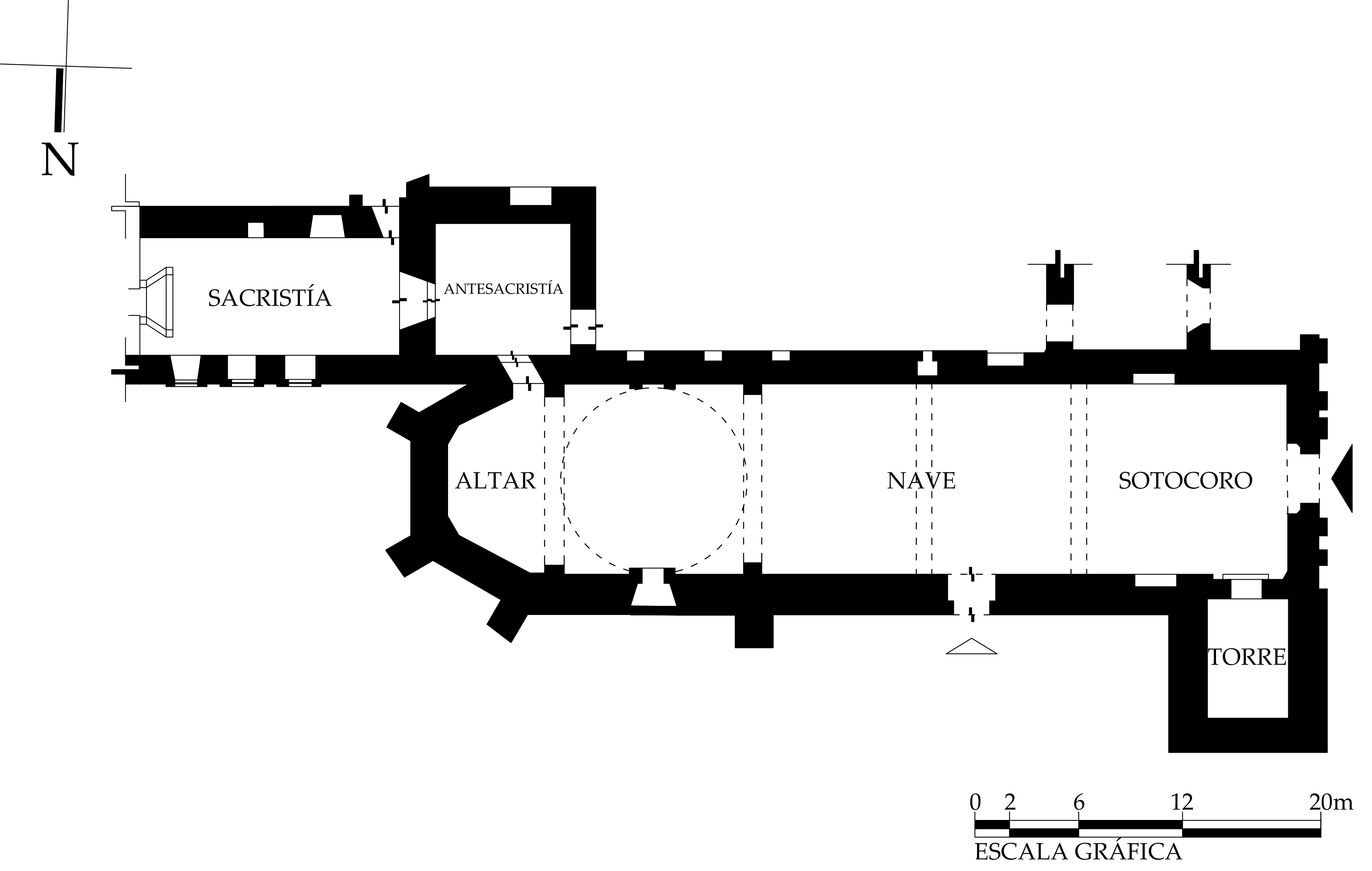 Planta arquitectónica, 1999.