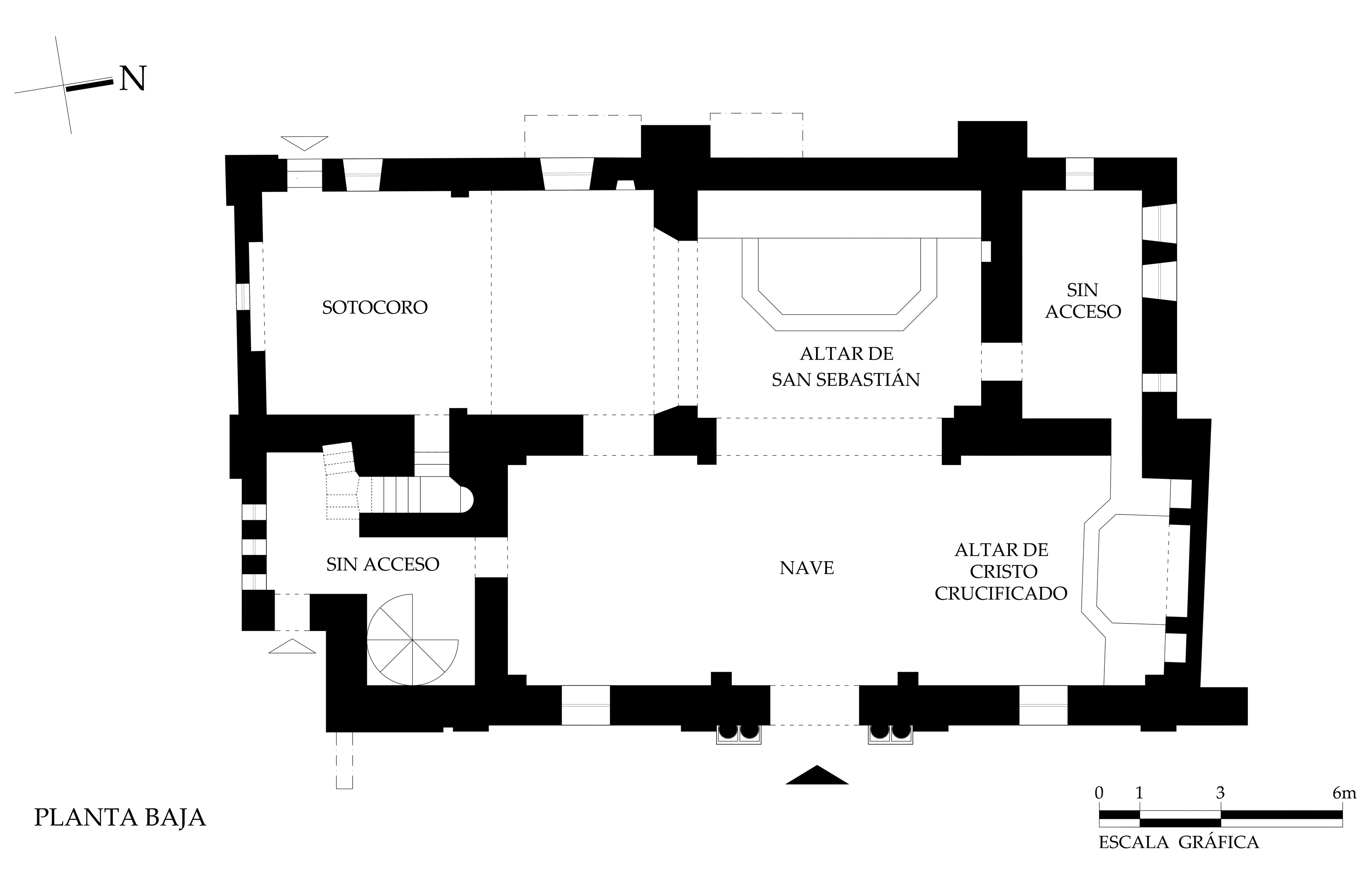 Planta arquitectónica, 2016.