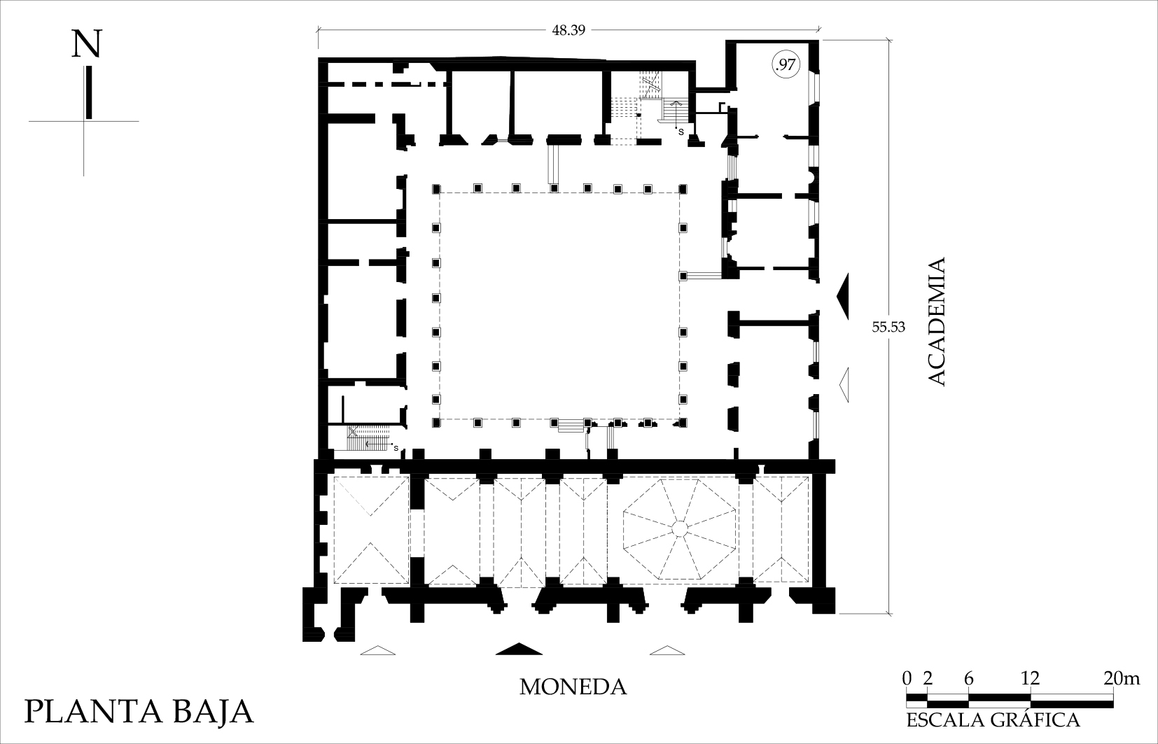Levantamiento arquitectónico,2016.