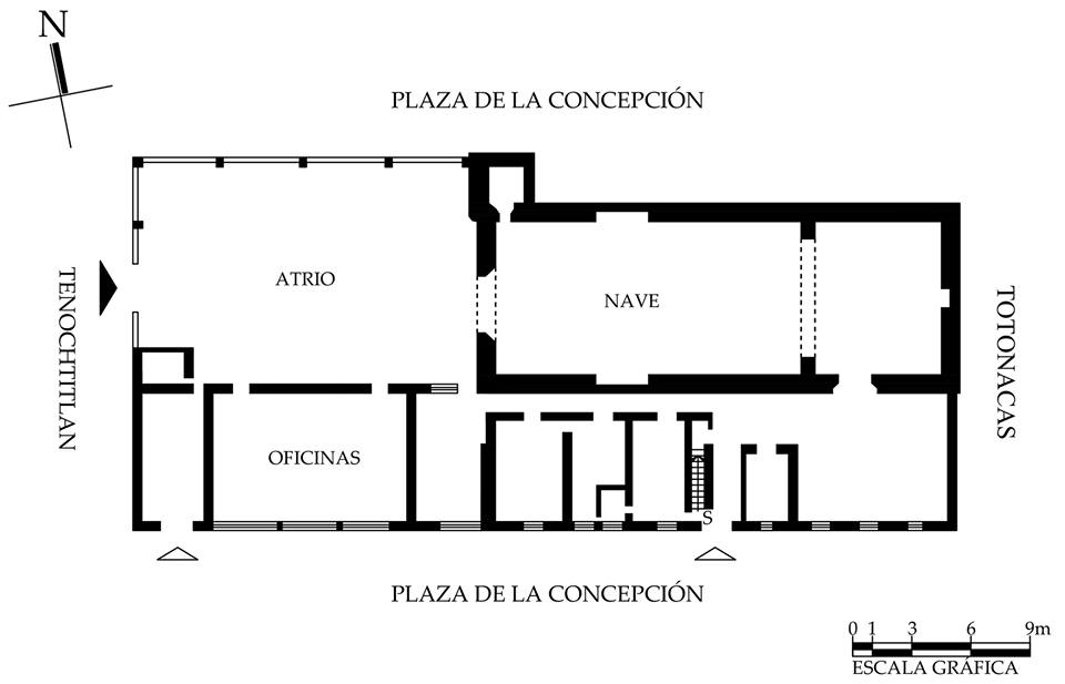 Levantamiento arquitect&oacute;nico, 2016.