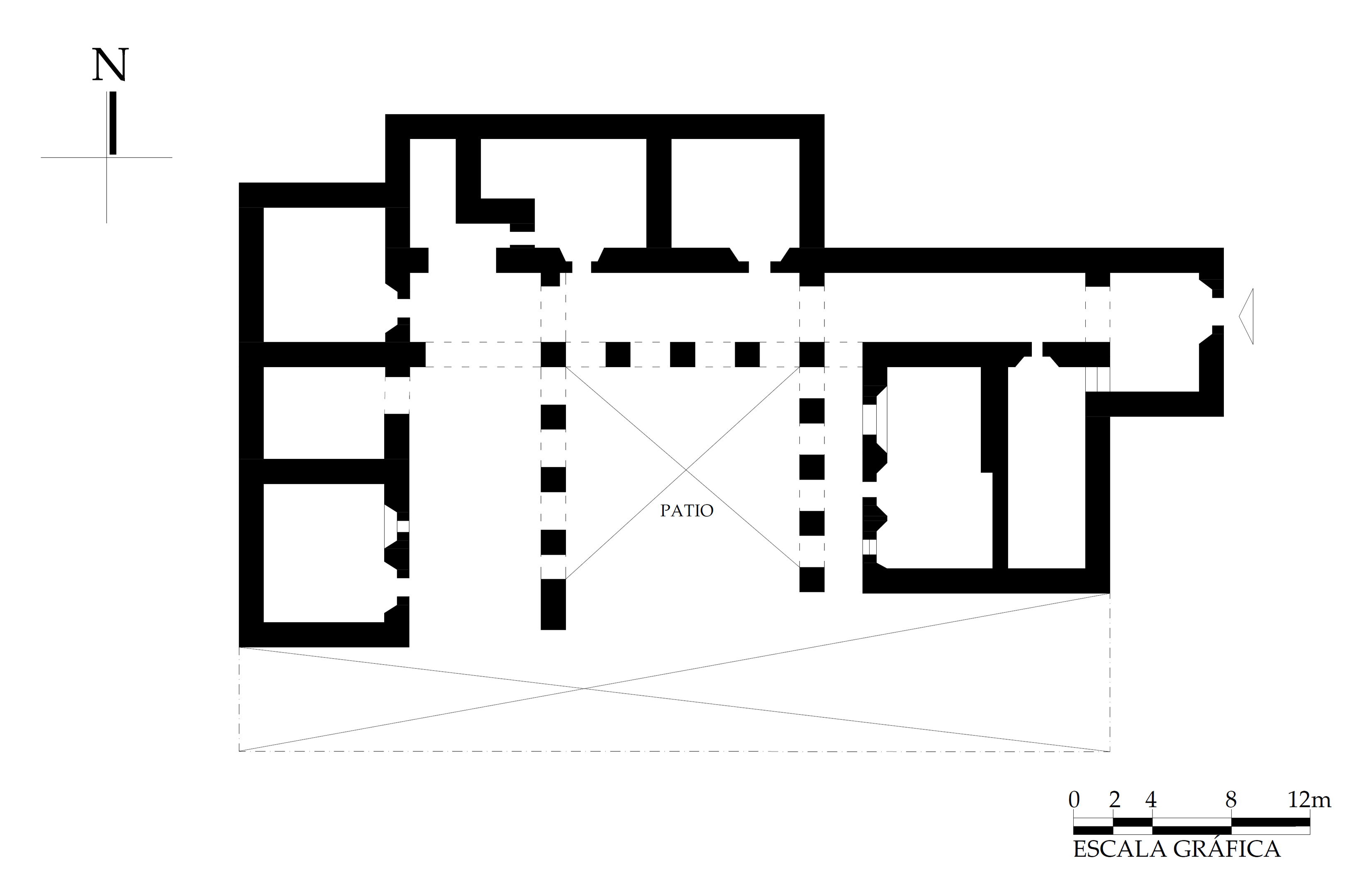 Planta arquitect&oacute;nica, 2016.