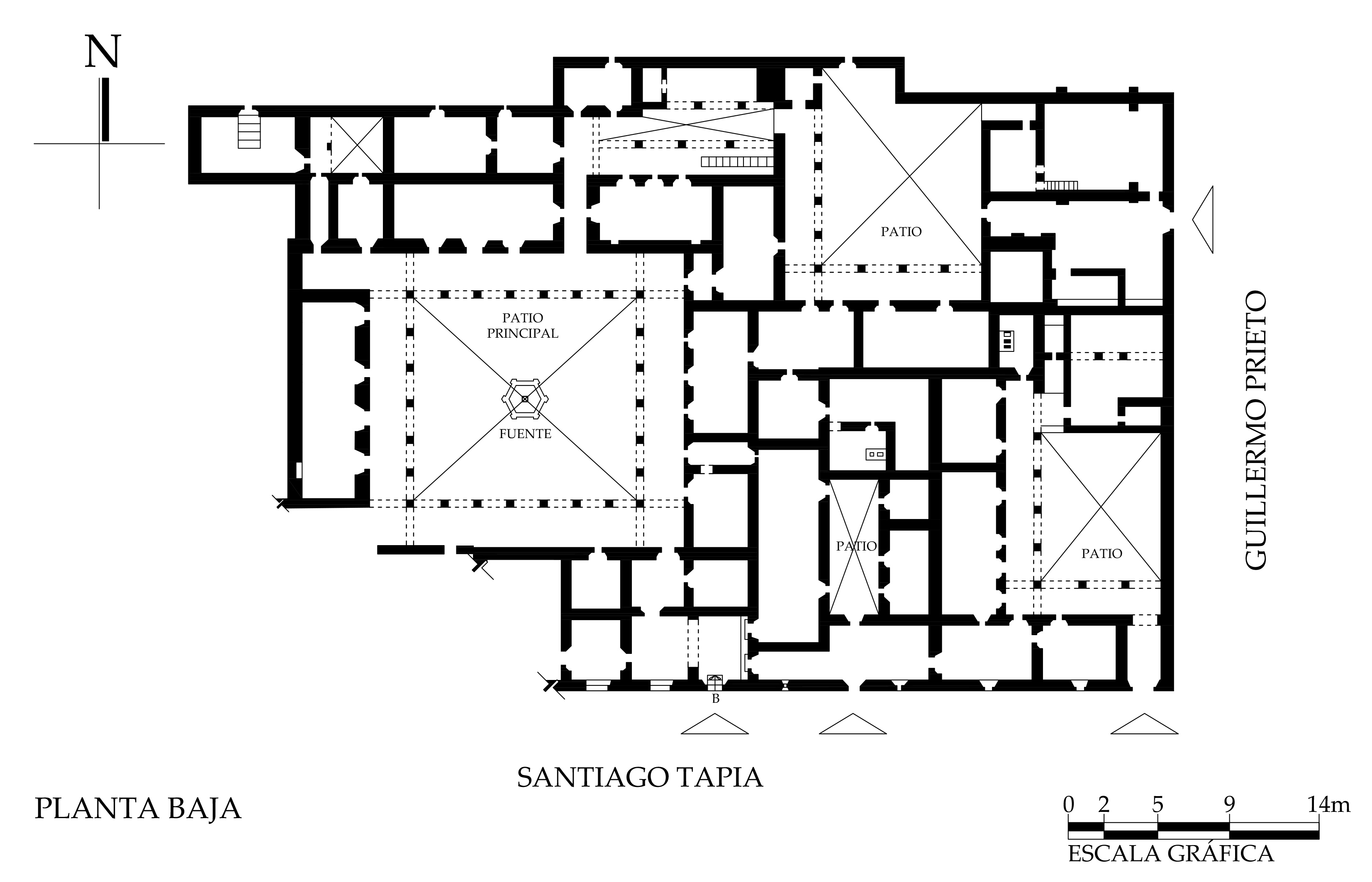 Planta arquitectónica, 1999.