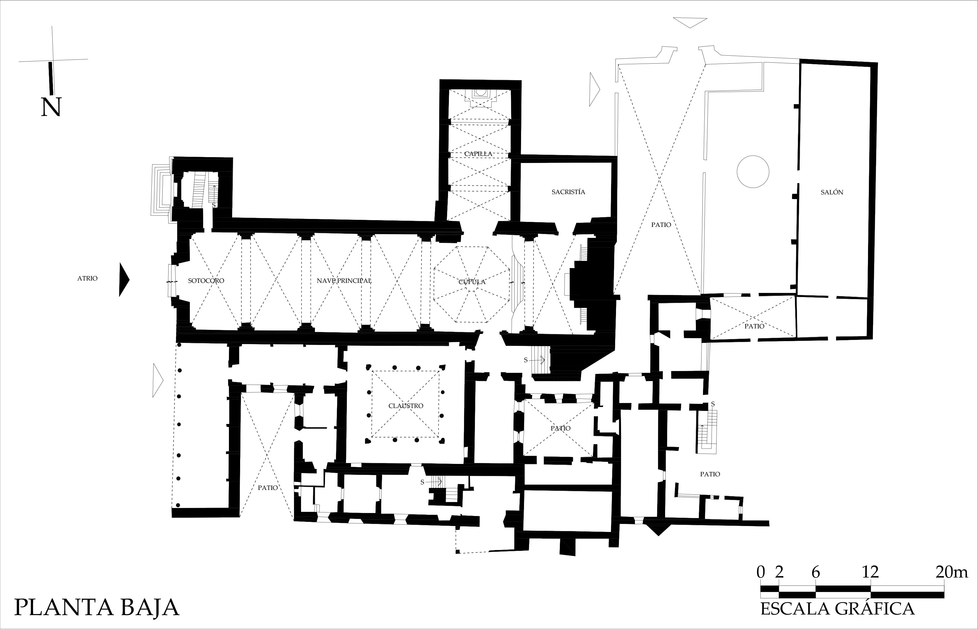 Planta arquitectónica, 2015.