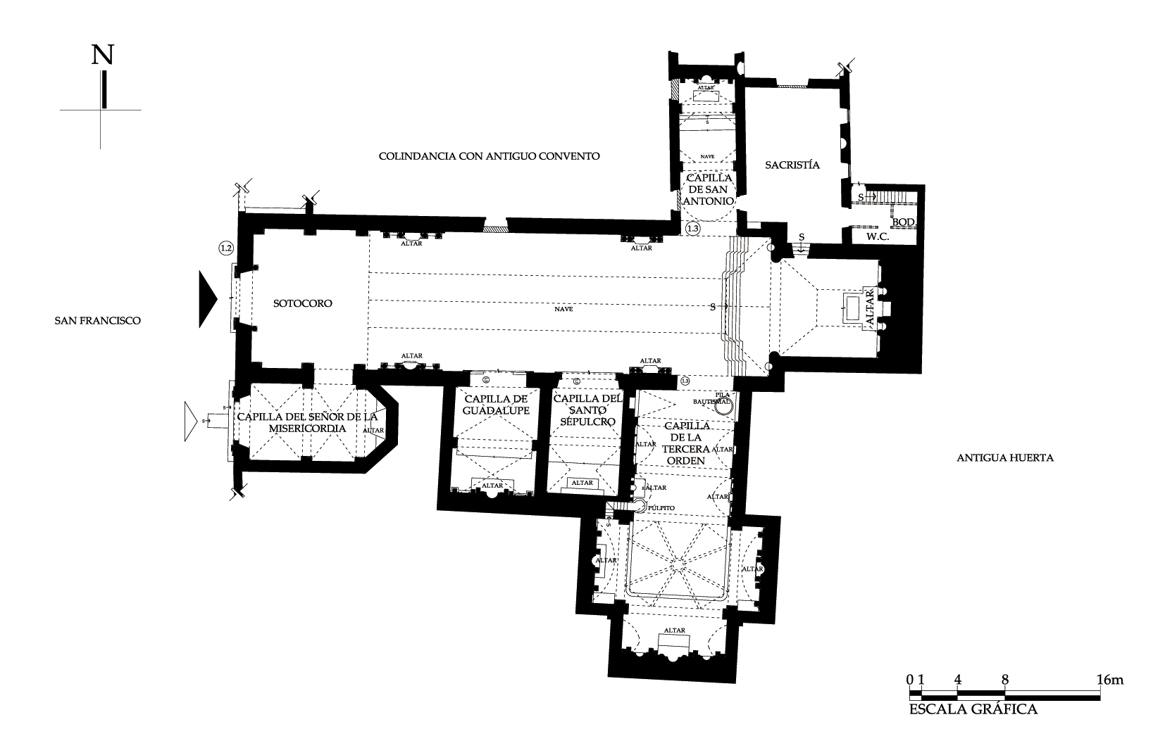 Planta arquitect&oacute;nica, 2018.