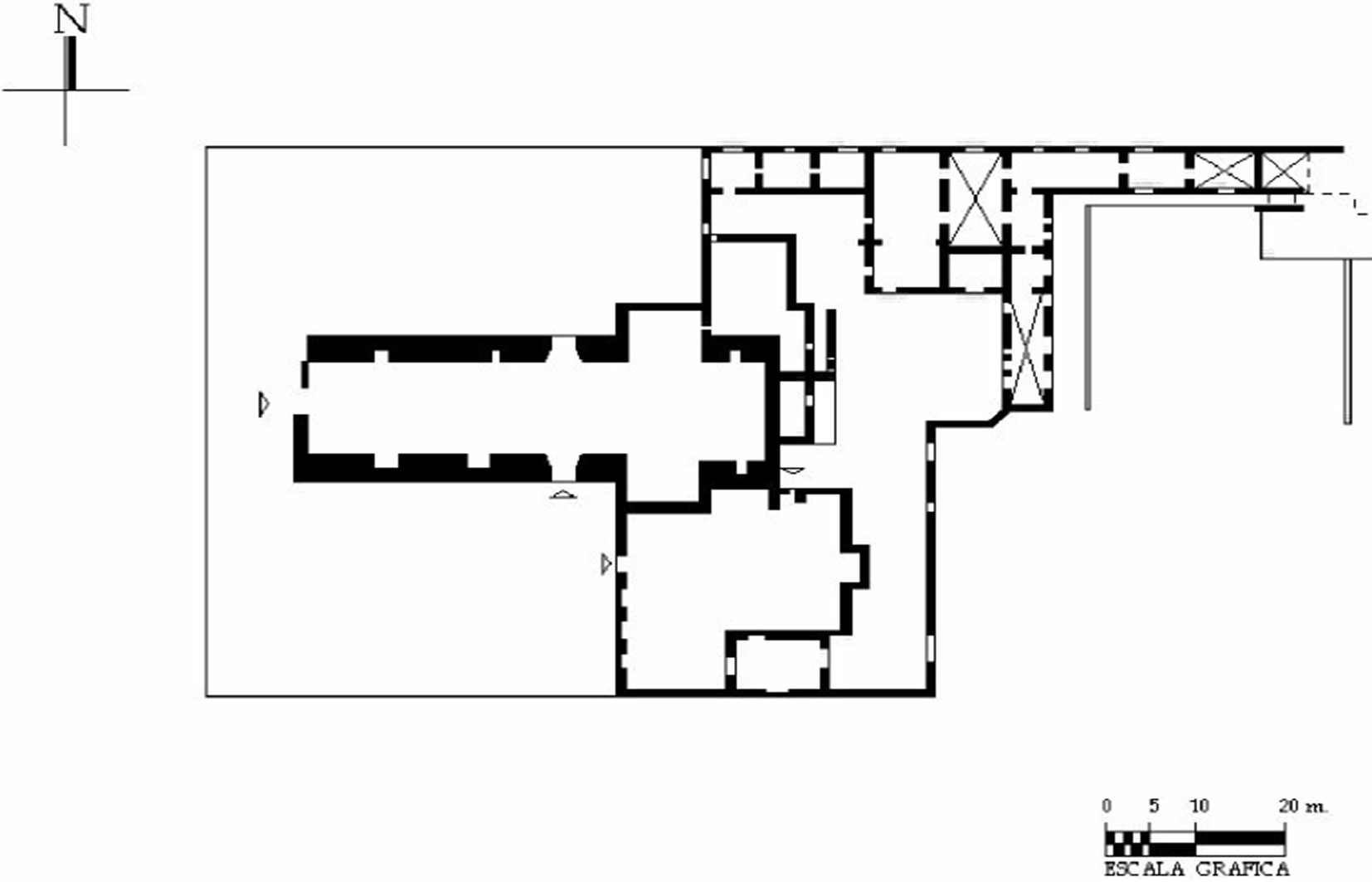 Planta arquitectónica, 1998.