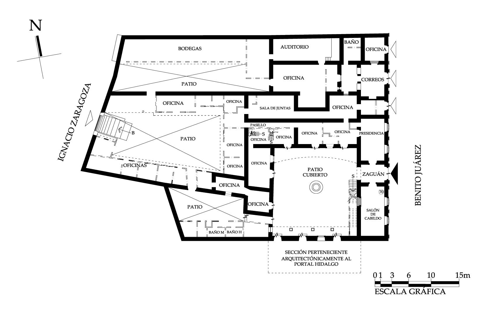 Planta arquitect&oacute;nica, 2023.