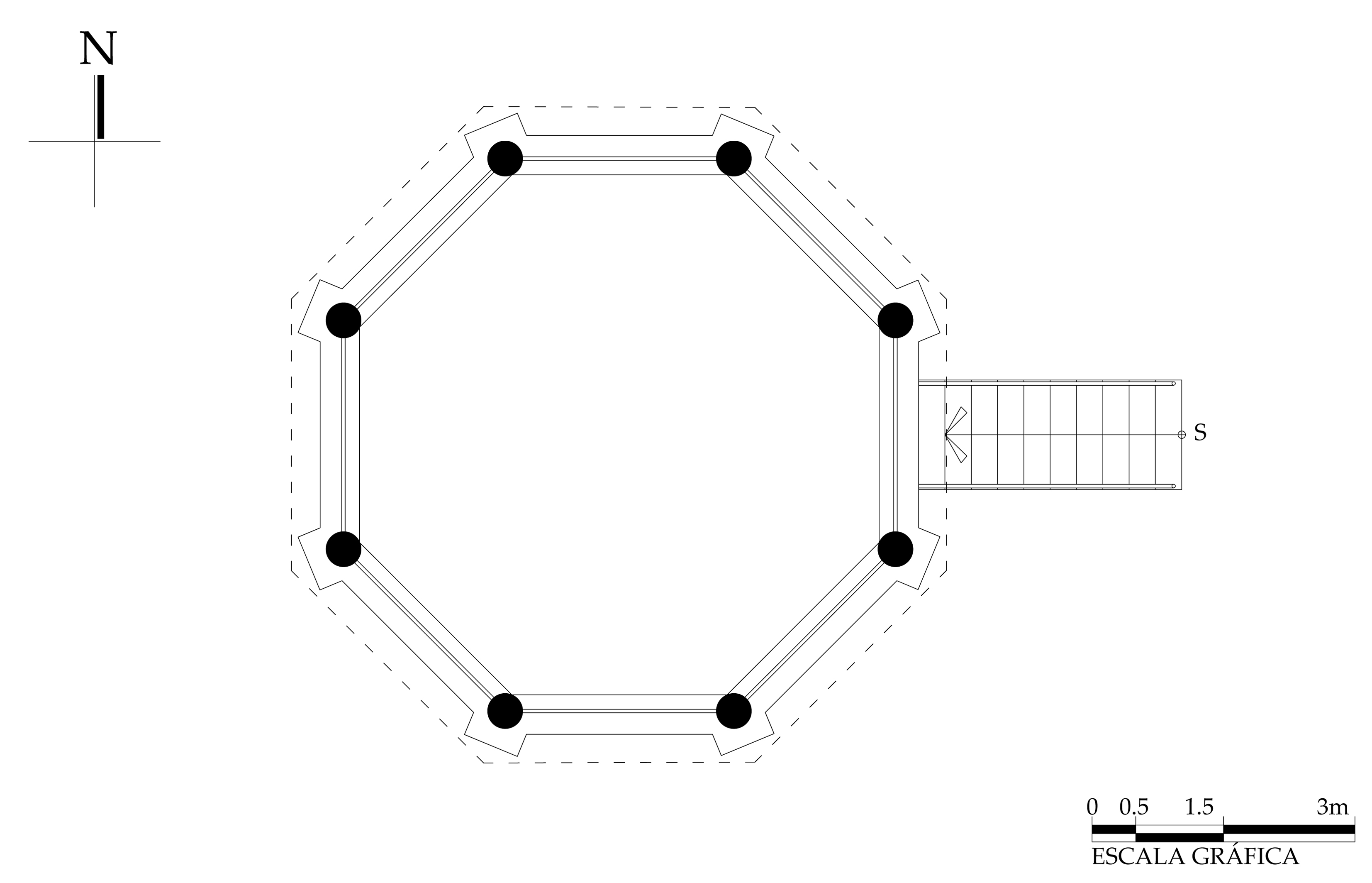 Planta arquitectónica, 2016.