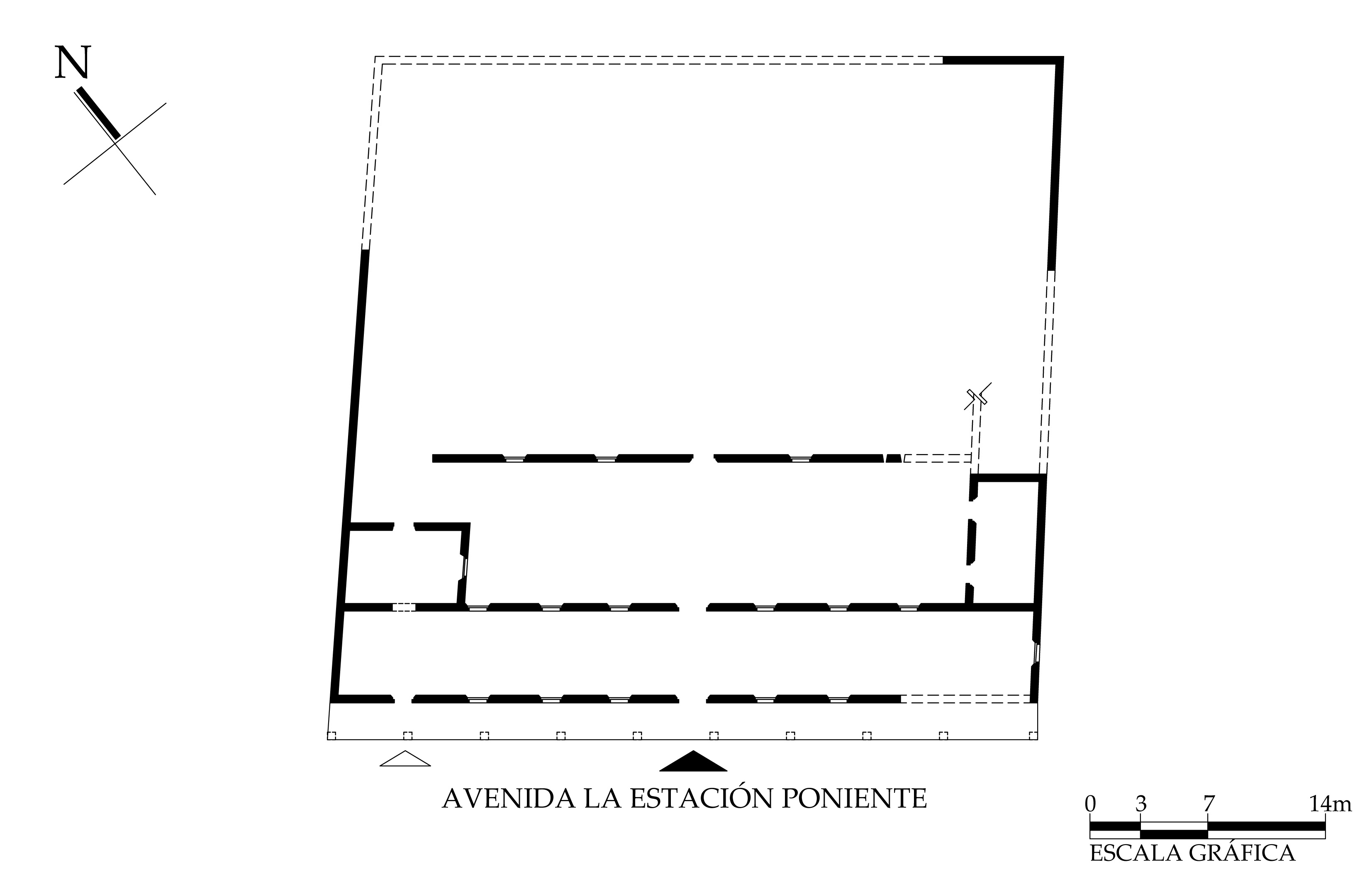 Planta arquitect&oacute;nica, 2017.