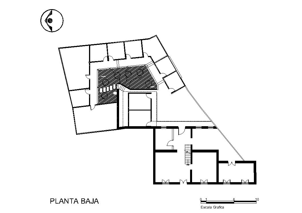 Planta arquitect&oacute;nica, 2018.