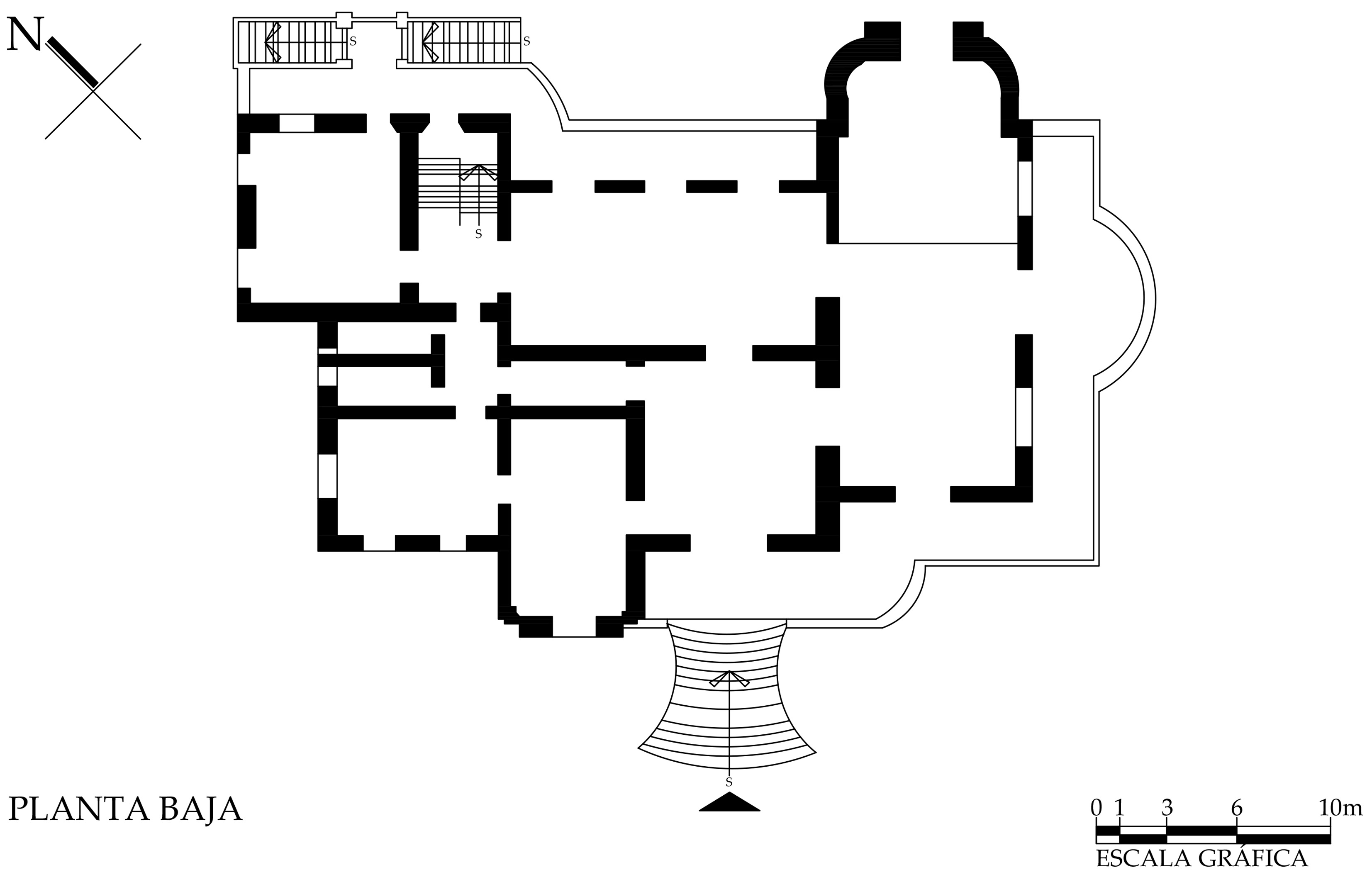 Planta arquitectónica, 1999.