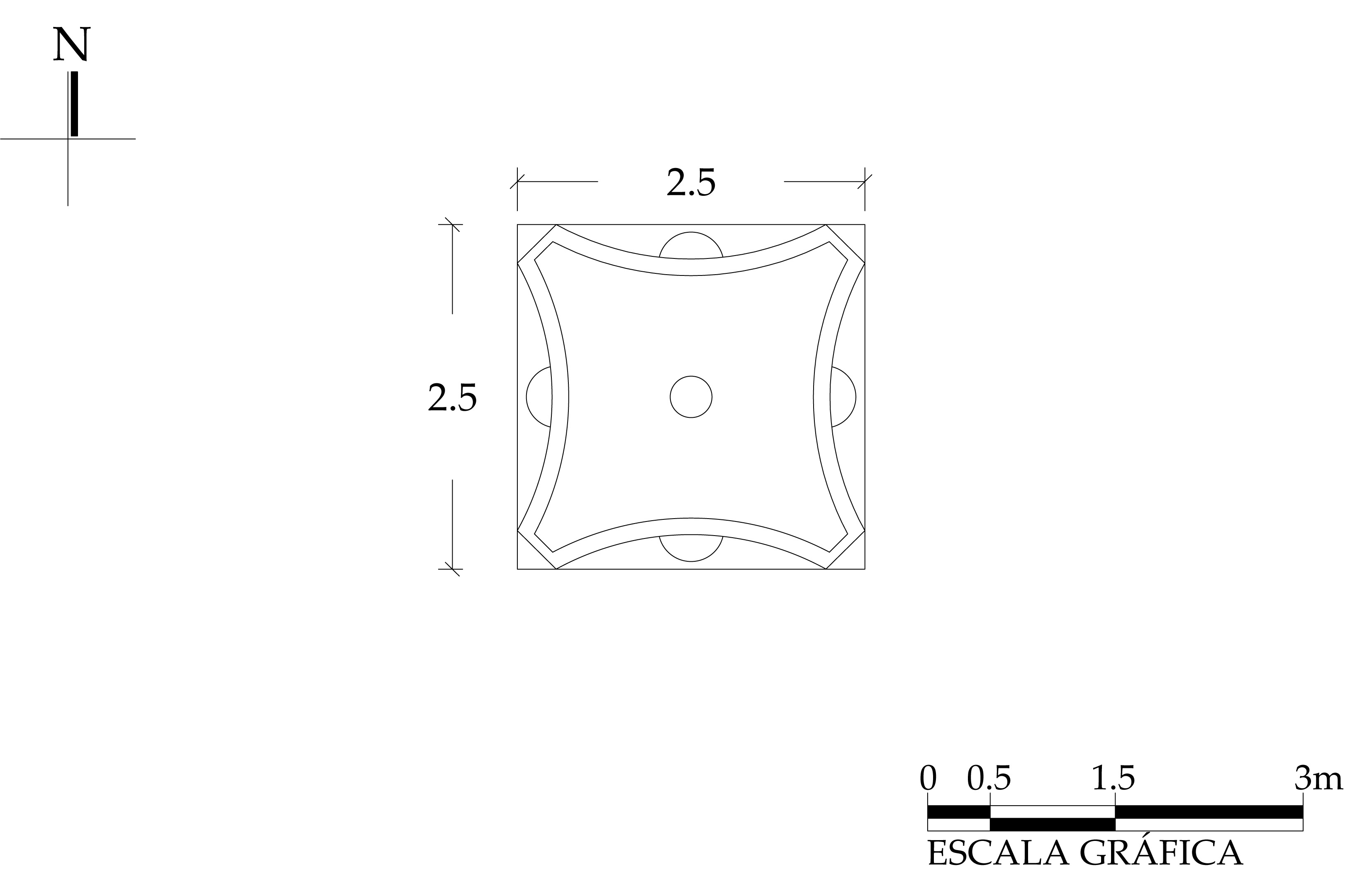Planta Arquitectónica, 2019.