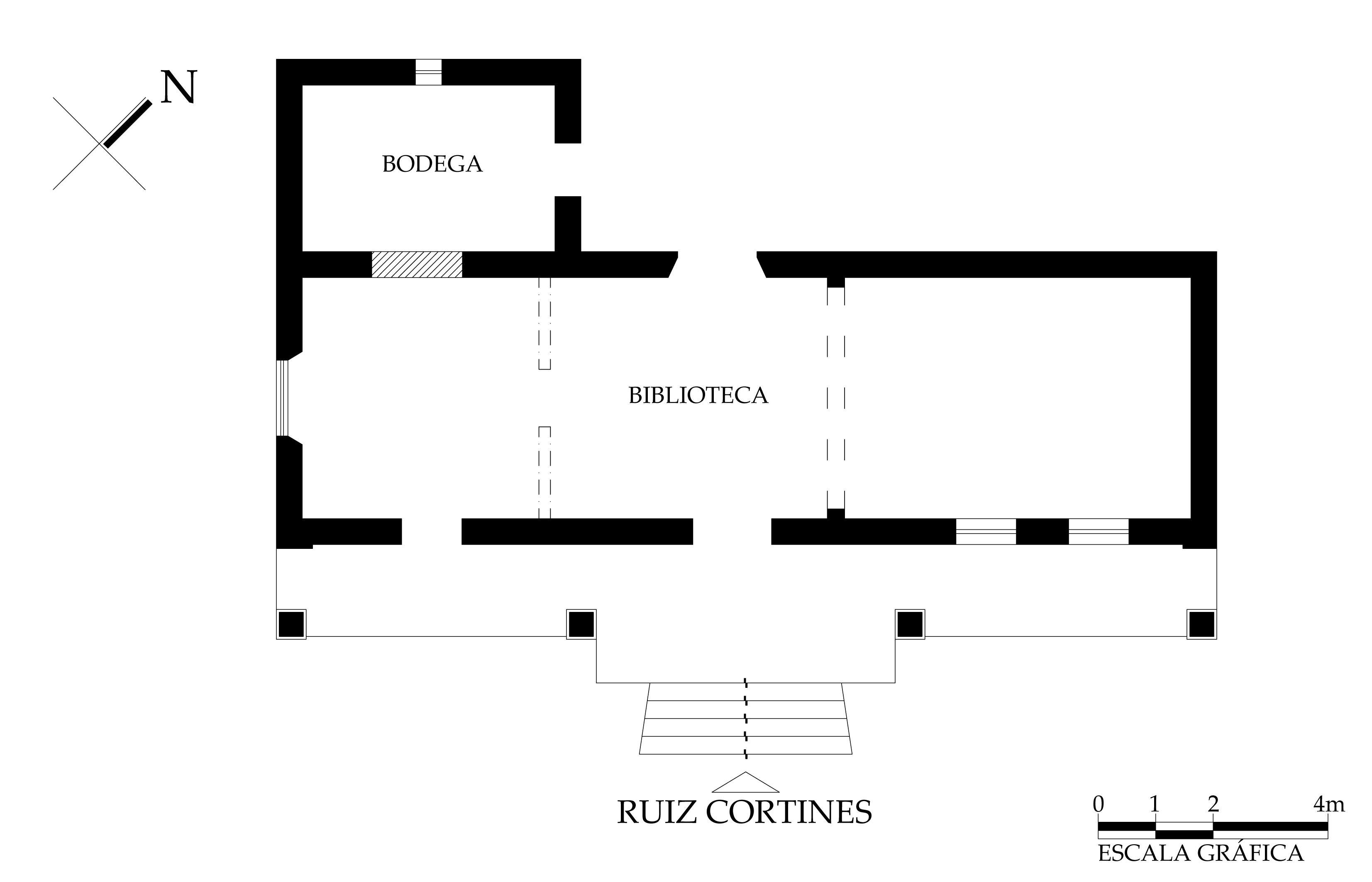Planta arquitectónica, 2017.
