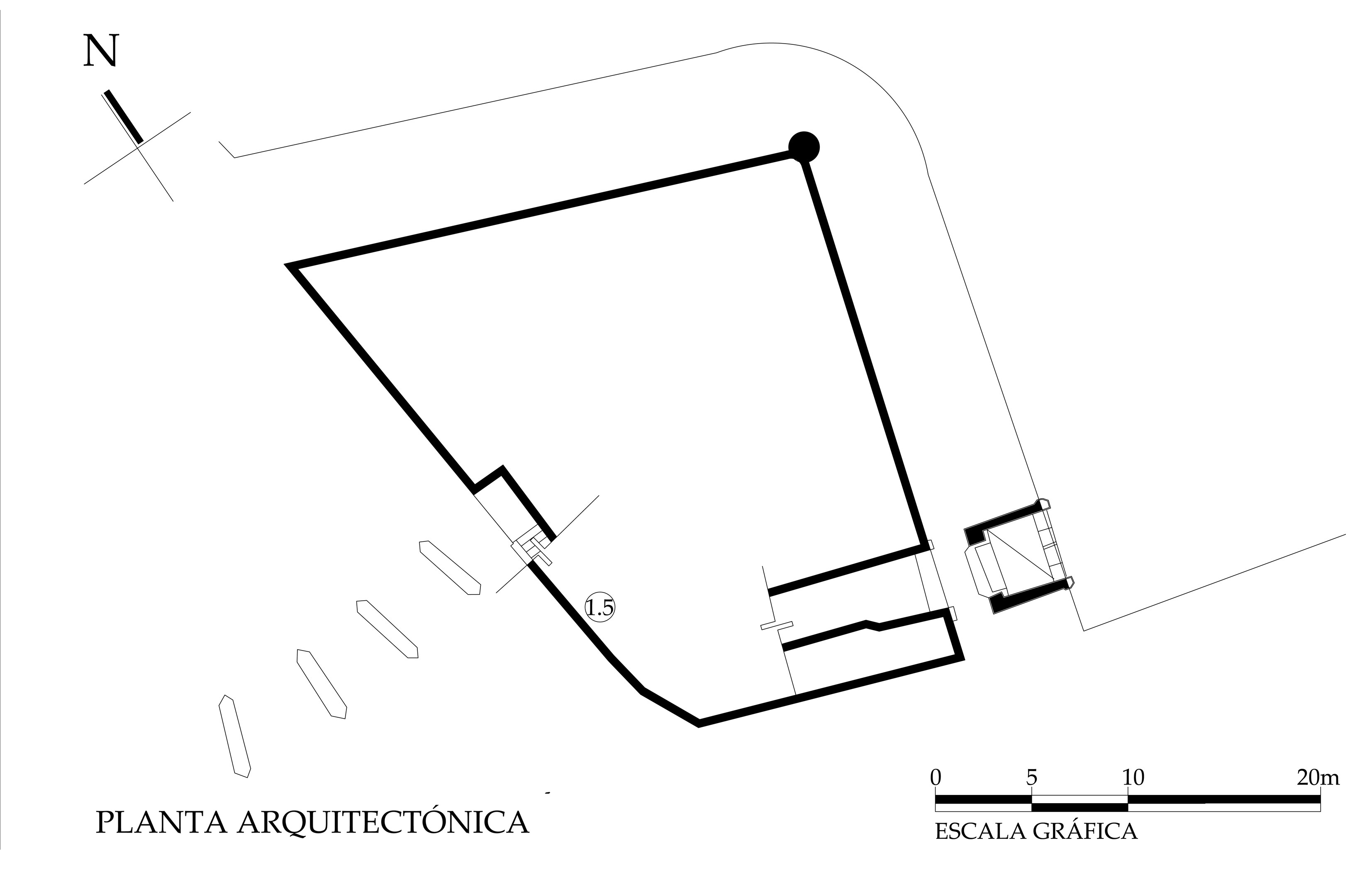 Planta arquitect&oacute;nica.
