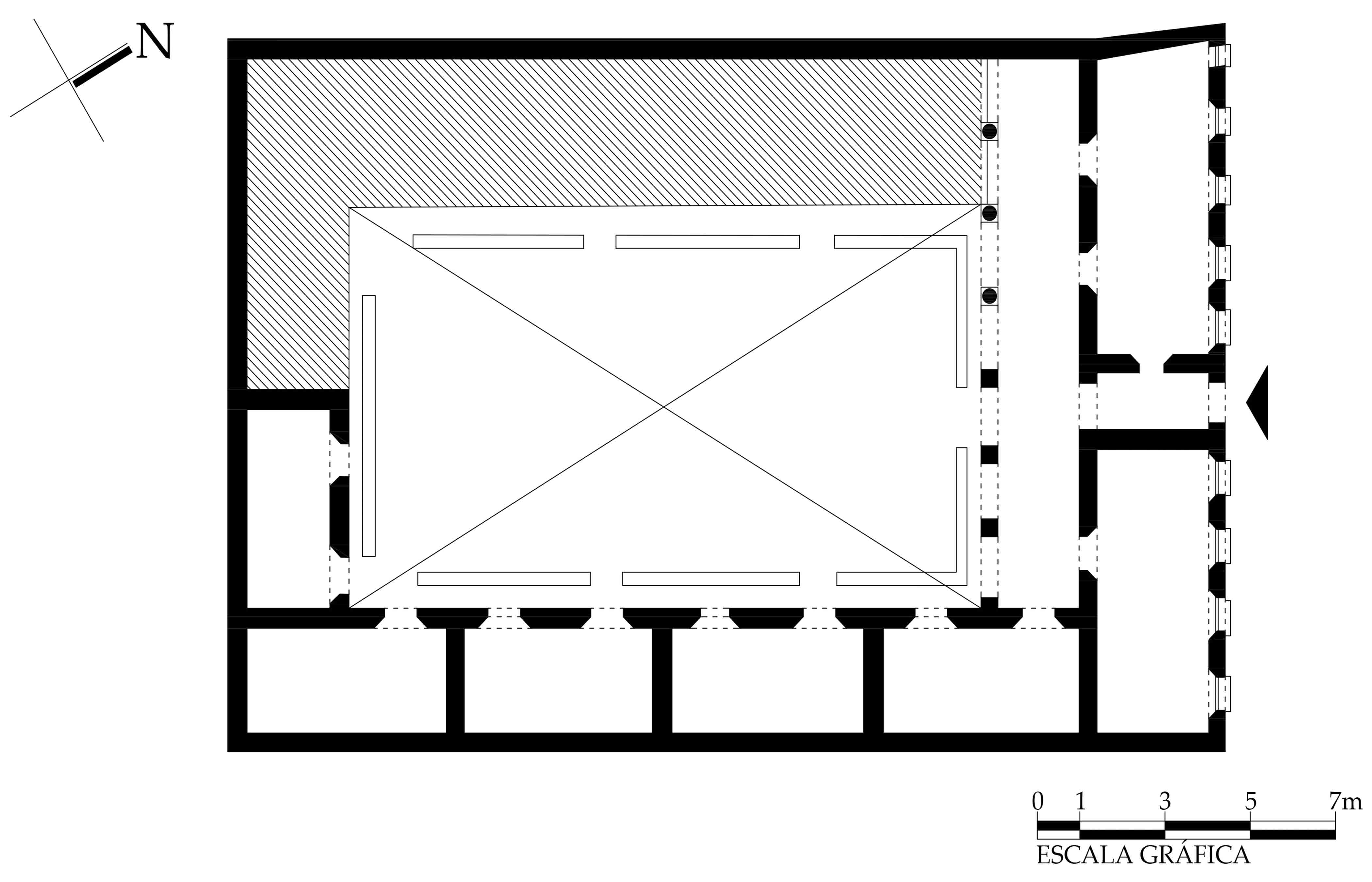 Planta arquitectónica.