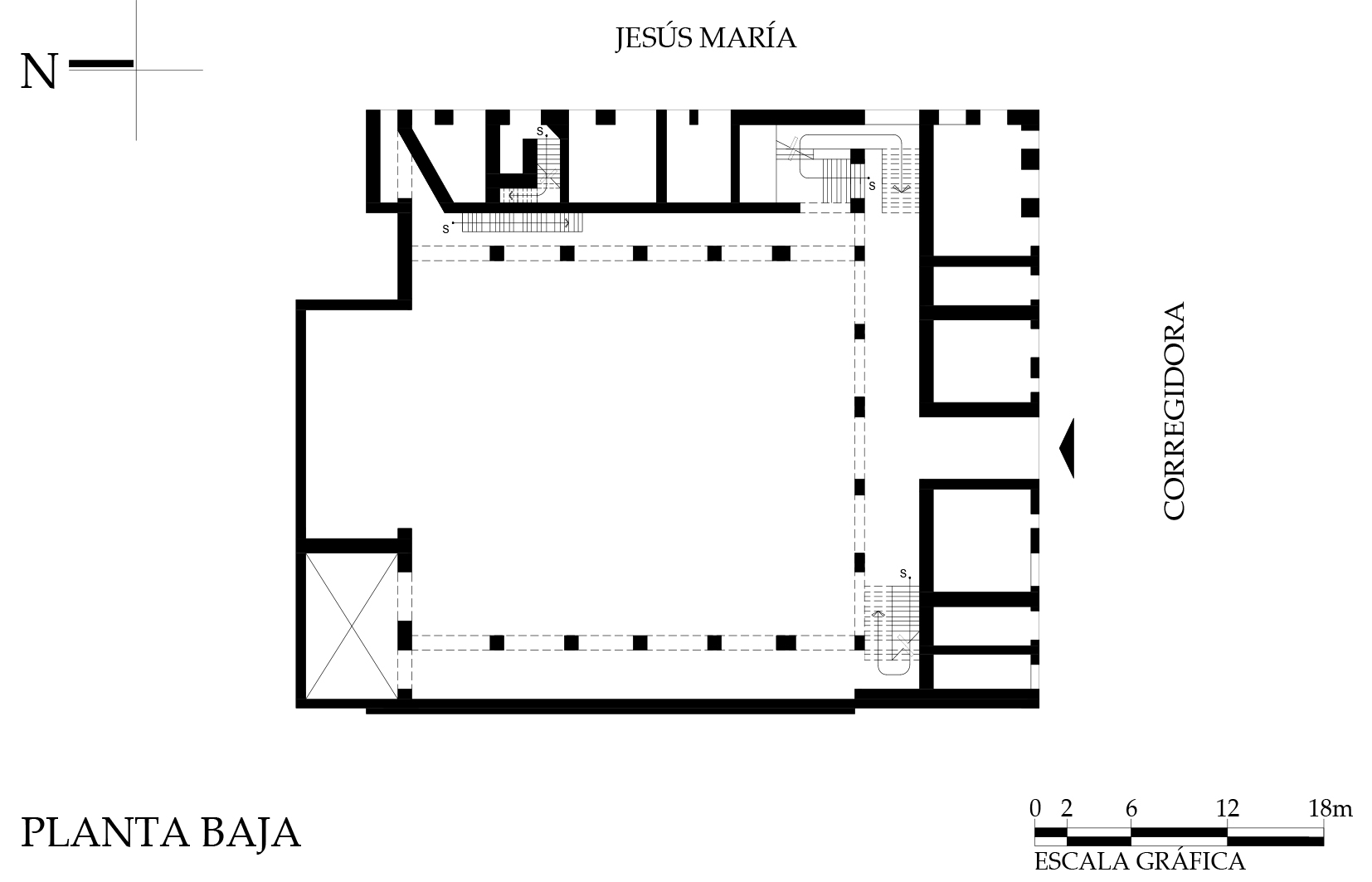 Levantamiento arquitect&oacute;nico, 2016.