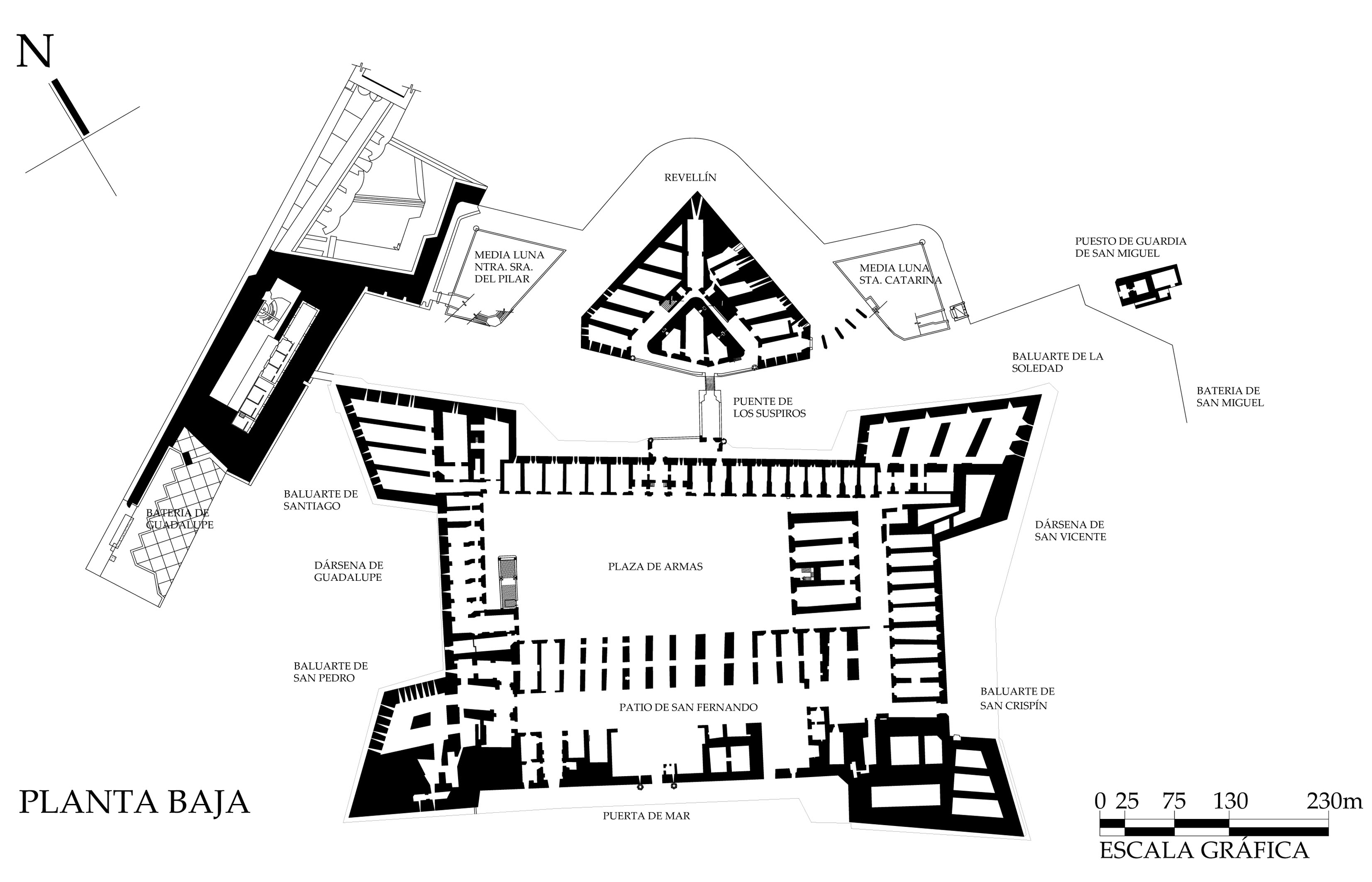 Croquis arquitect&oacute;nico 2014.