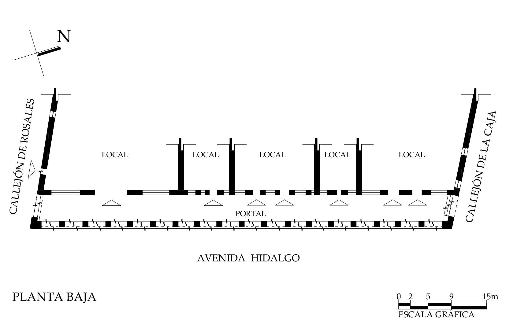 Planta arquitectónica, 2000.