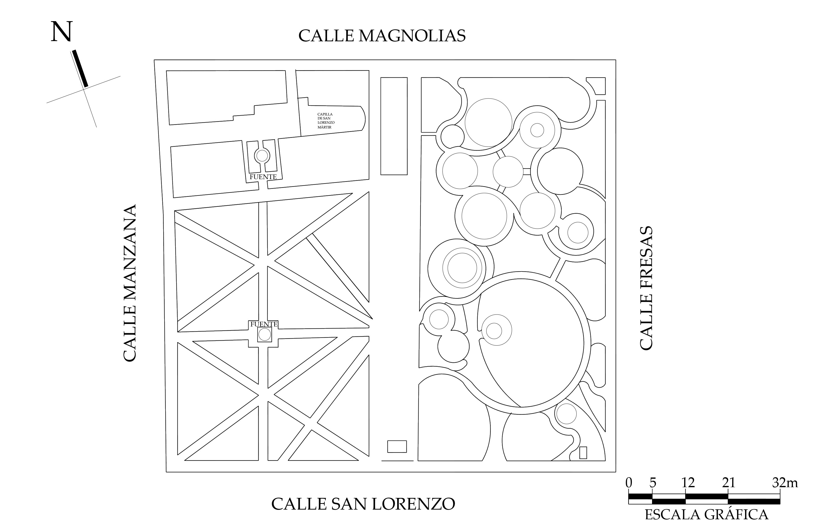 Planta arquitectónica. 2018