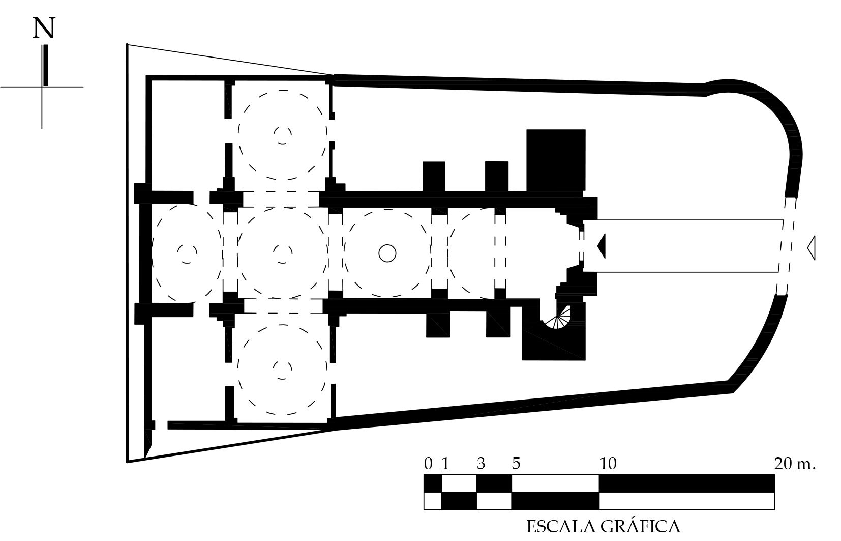 Planta arquitectónica.