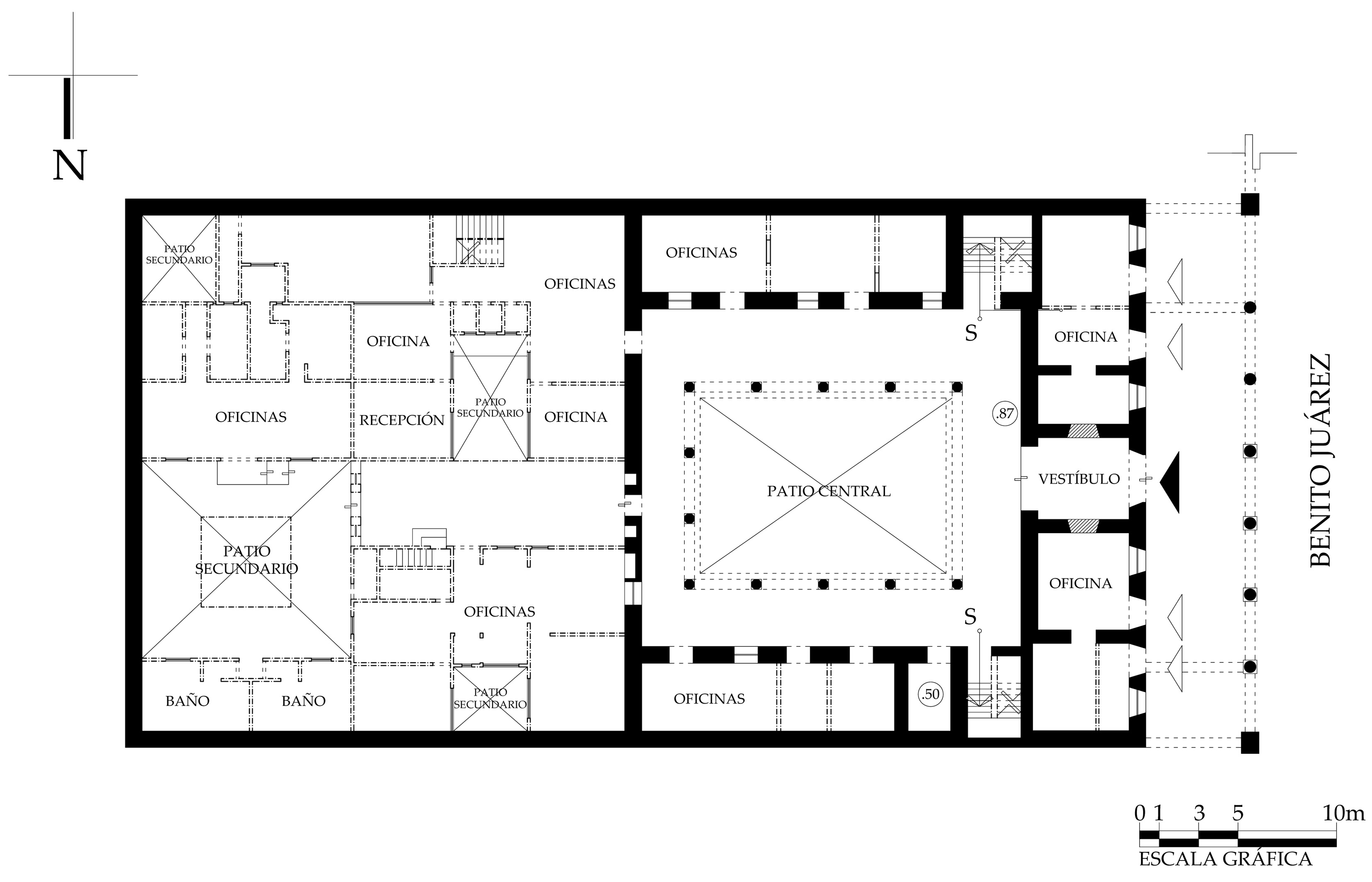 Planta arquitectónica, 2016.