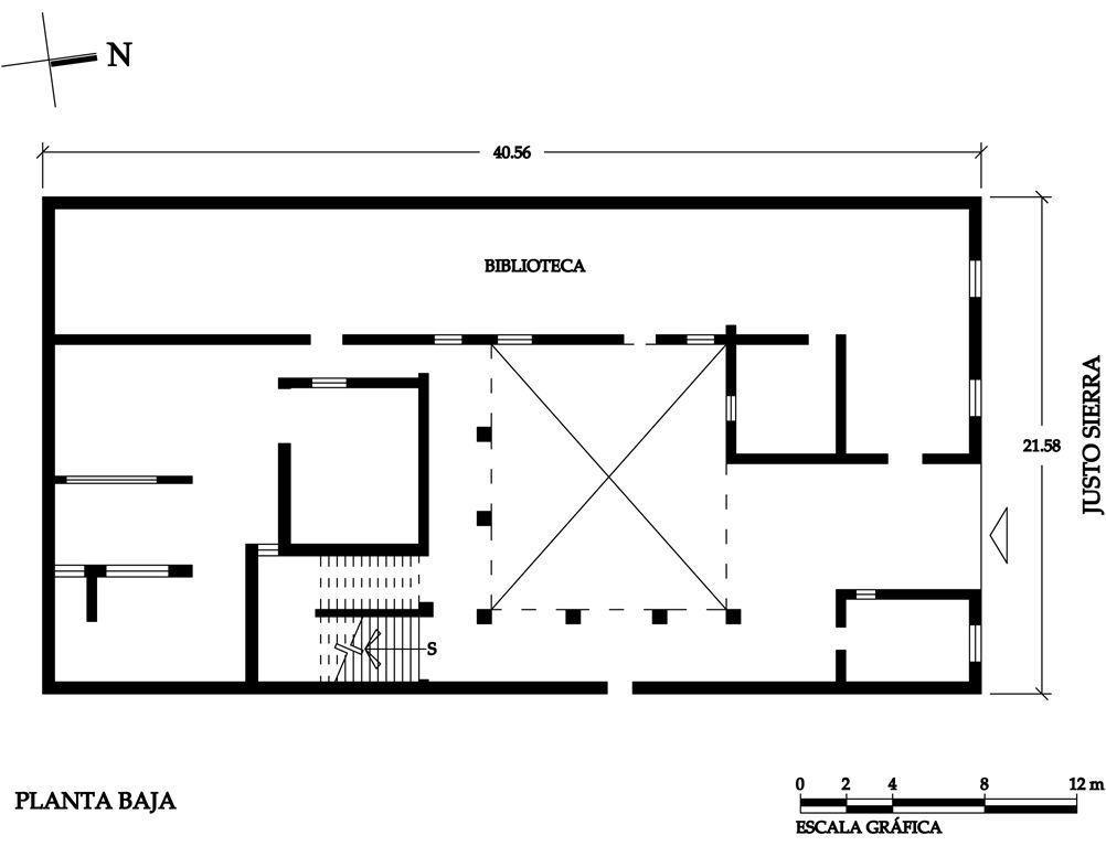 Croquis arquitectónico, 2008.