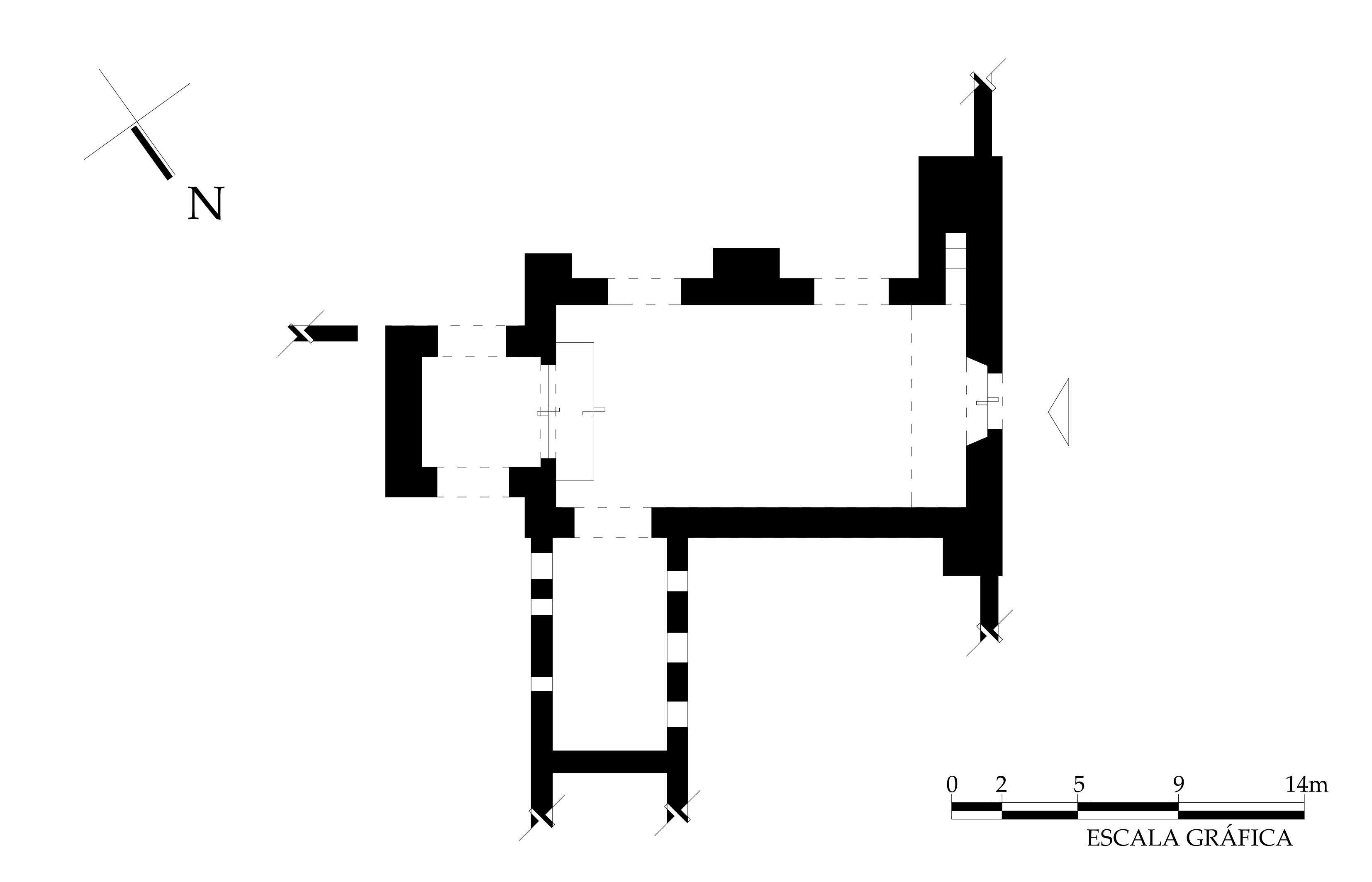 Planta arquitectónica. 2018