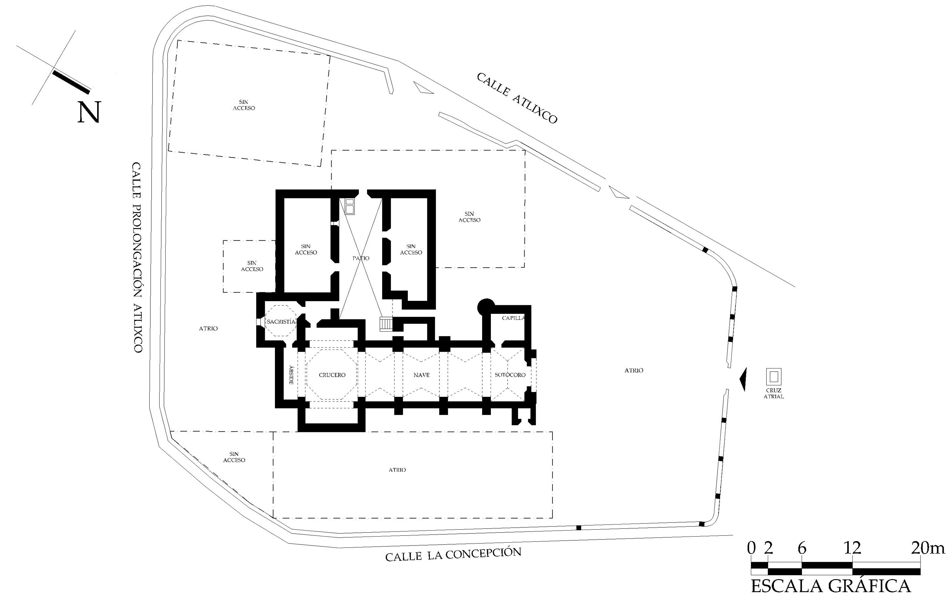 Plantan arquitect&oacute;nica, 2016.