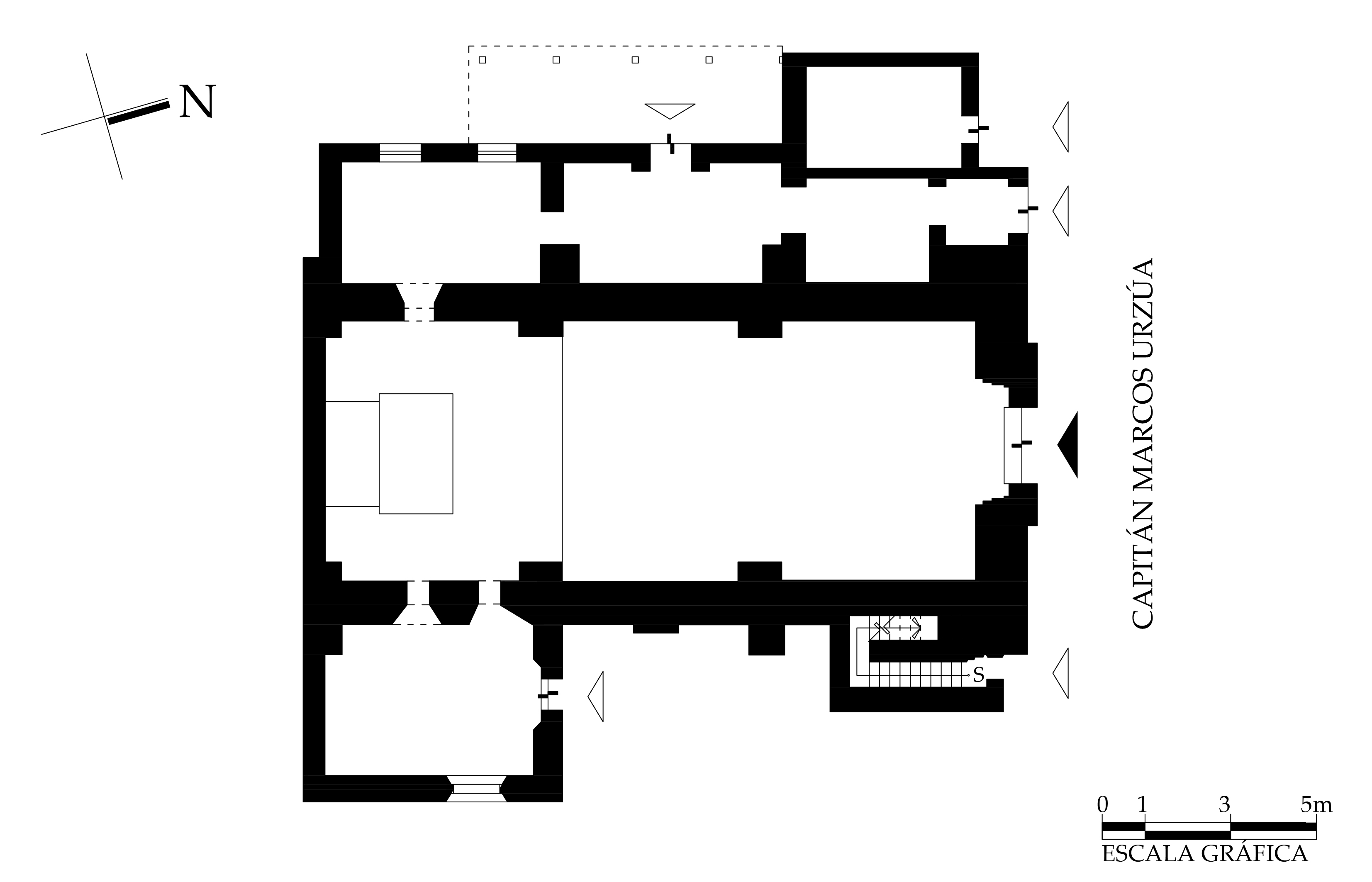Planta arquitect&oacute;nica, 2020