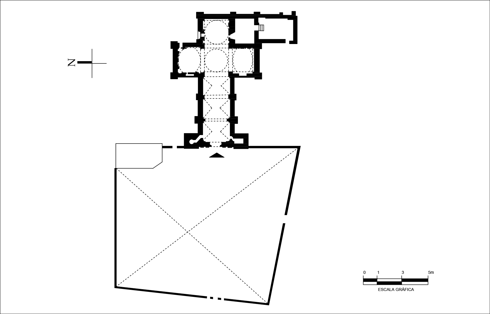 Planta arquitectónica.