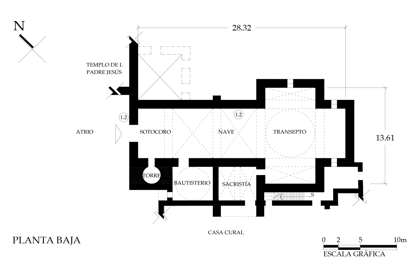 Planta arquitect&oacute;nica, 2018.