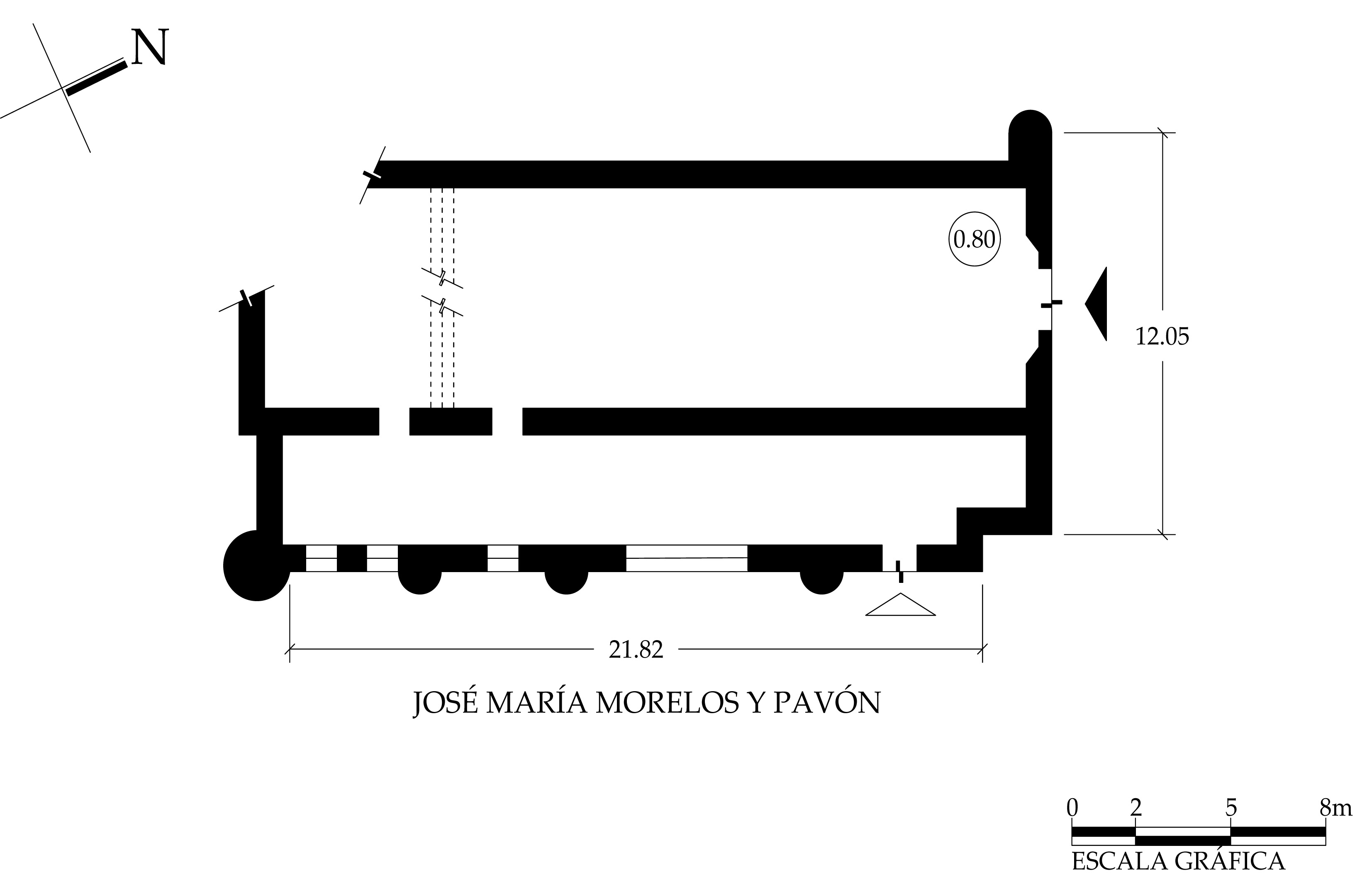 Planta Arquitectónica, 2019.