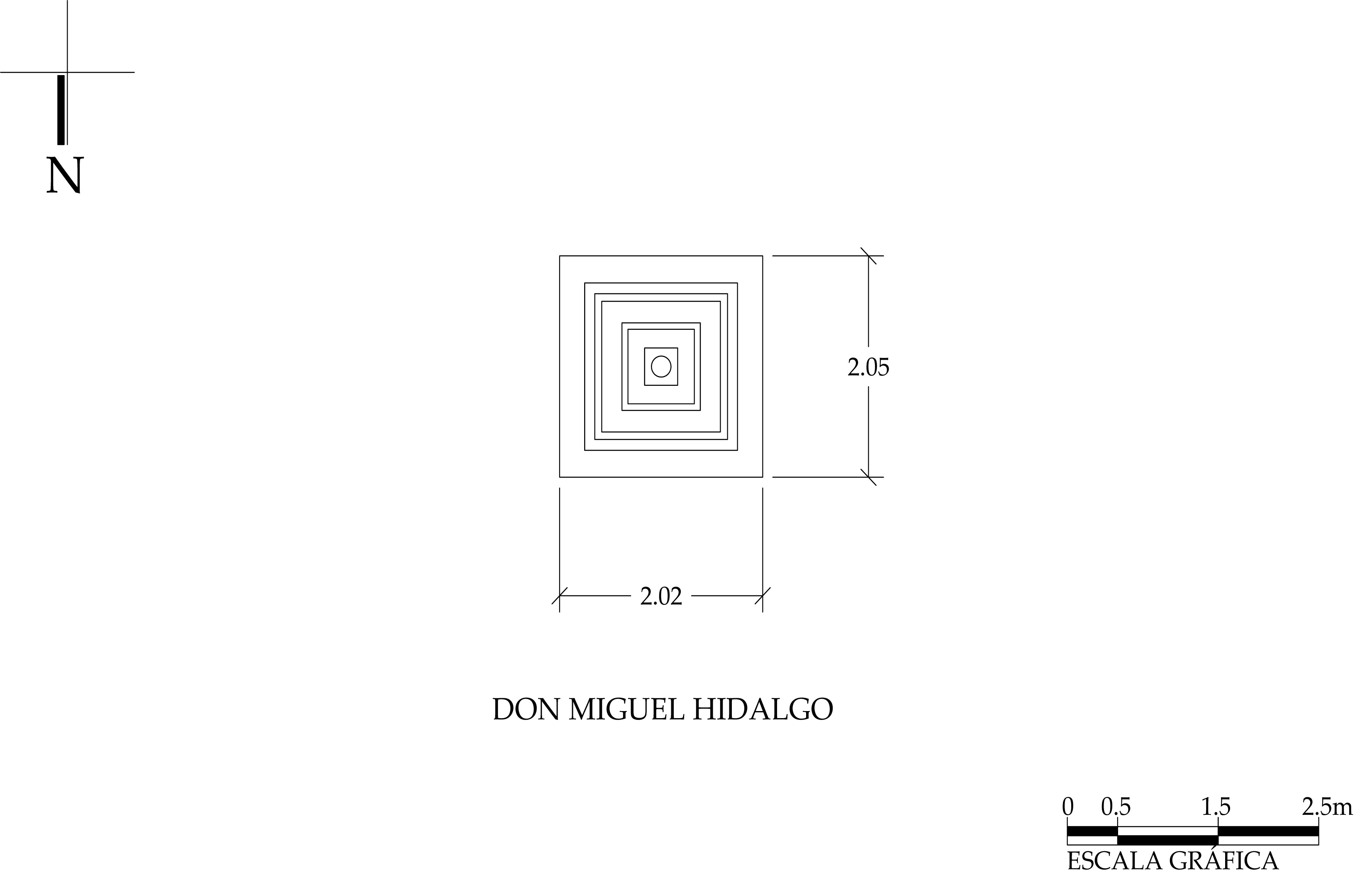 Planta Arquitectónica, 2019.