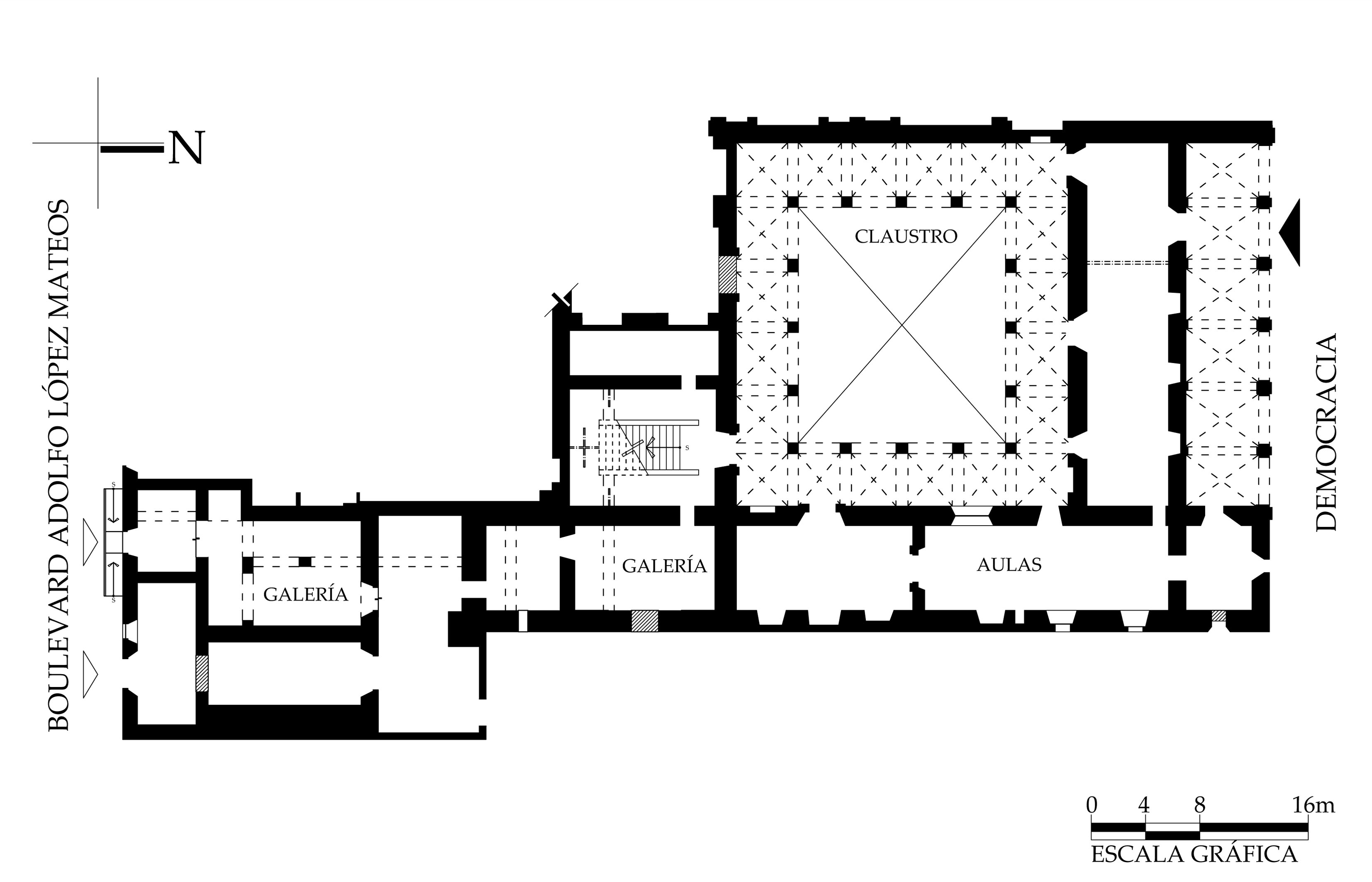 Planta arquitectónica, 2018.