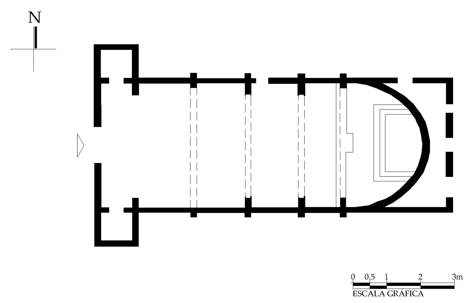 Planta arquitectónica, 2014.