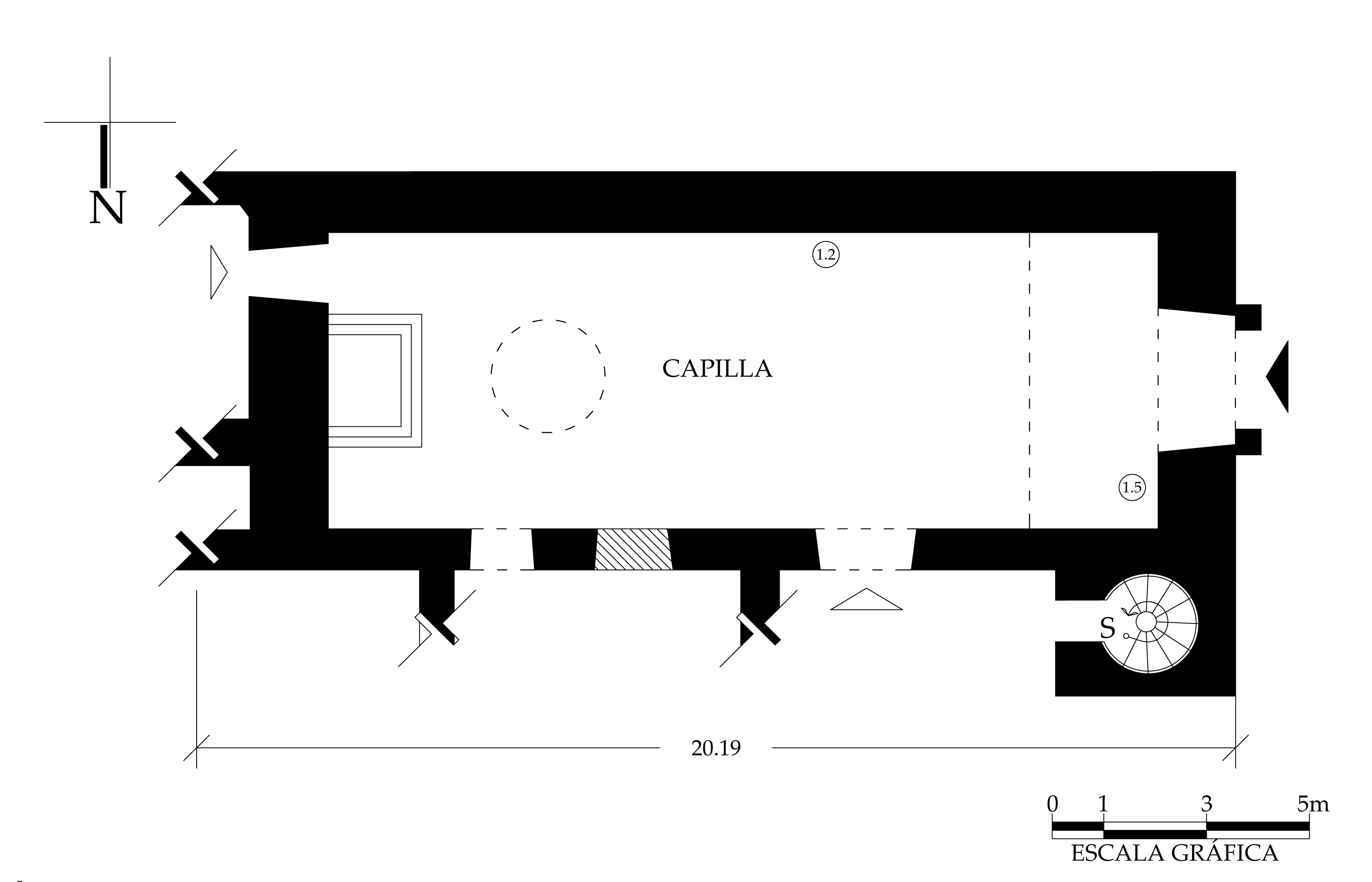 Planta arquitectónica, 2016.