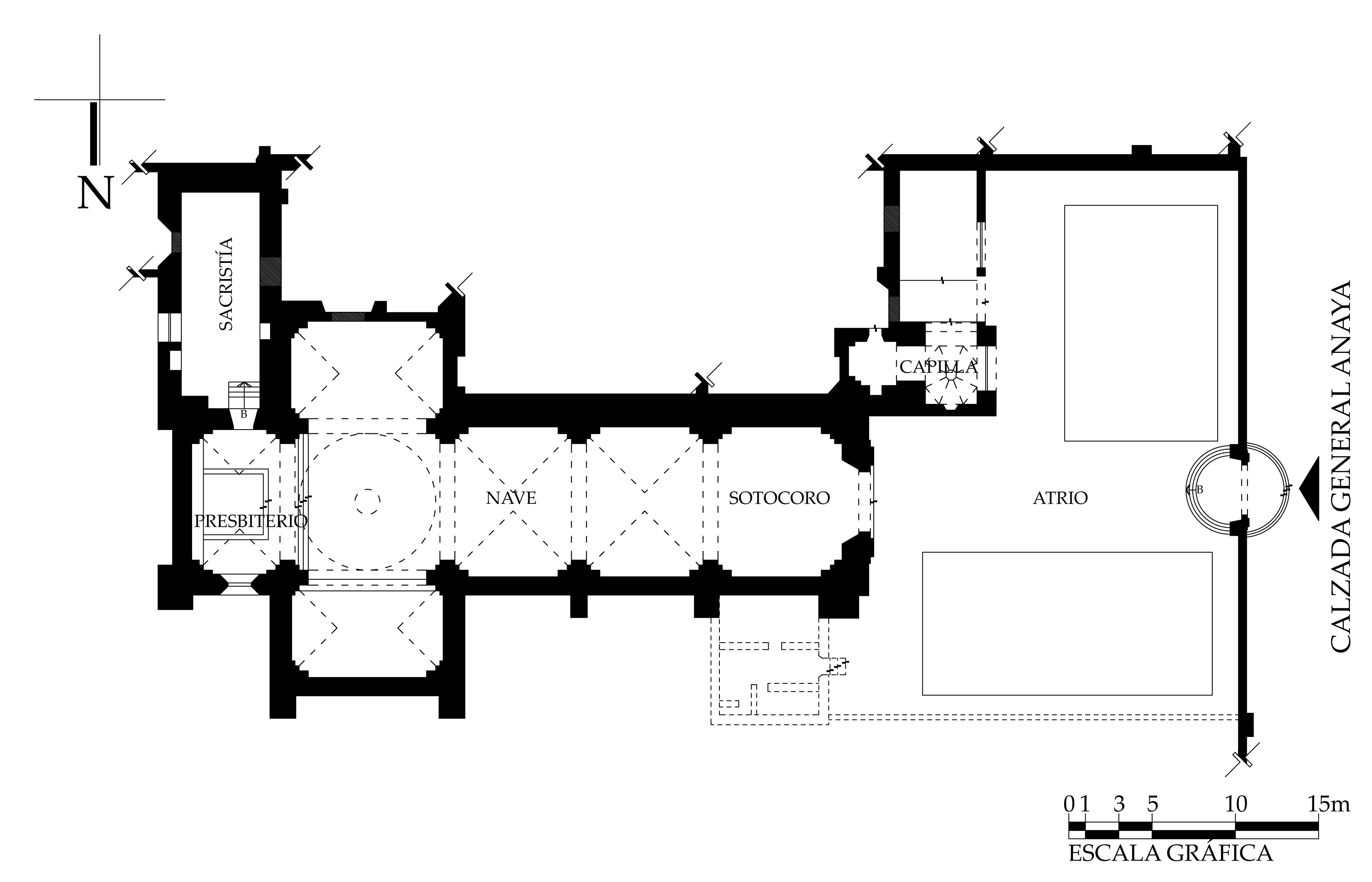 Planta arquitectónica, 2017.