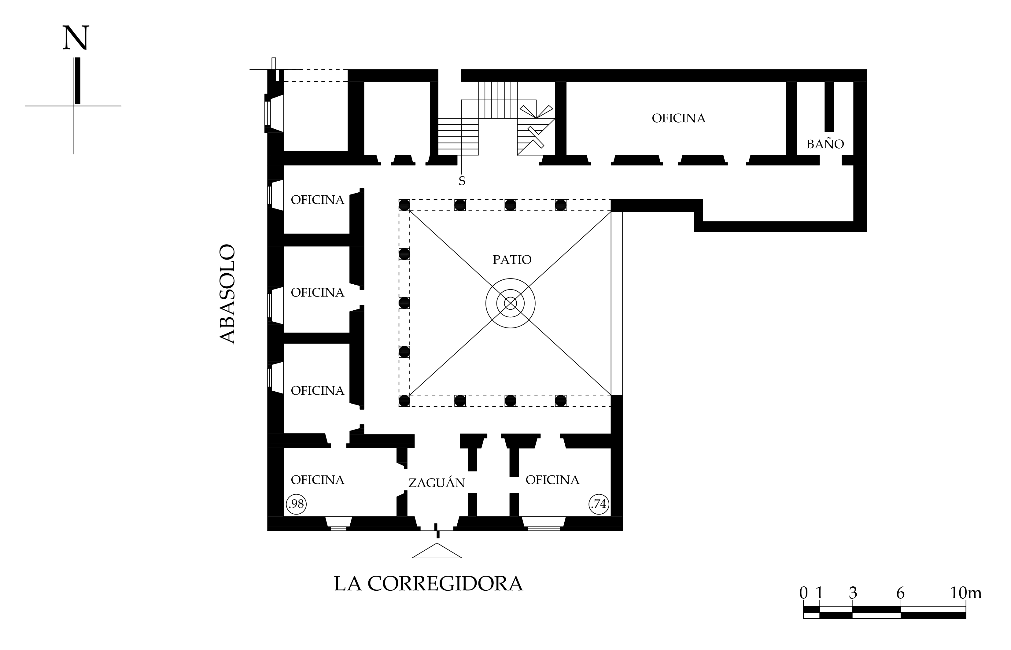 Planta arquitectónica, 1999.